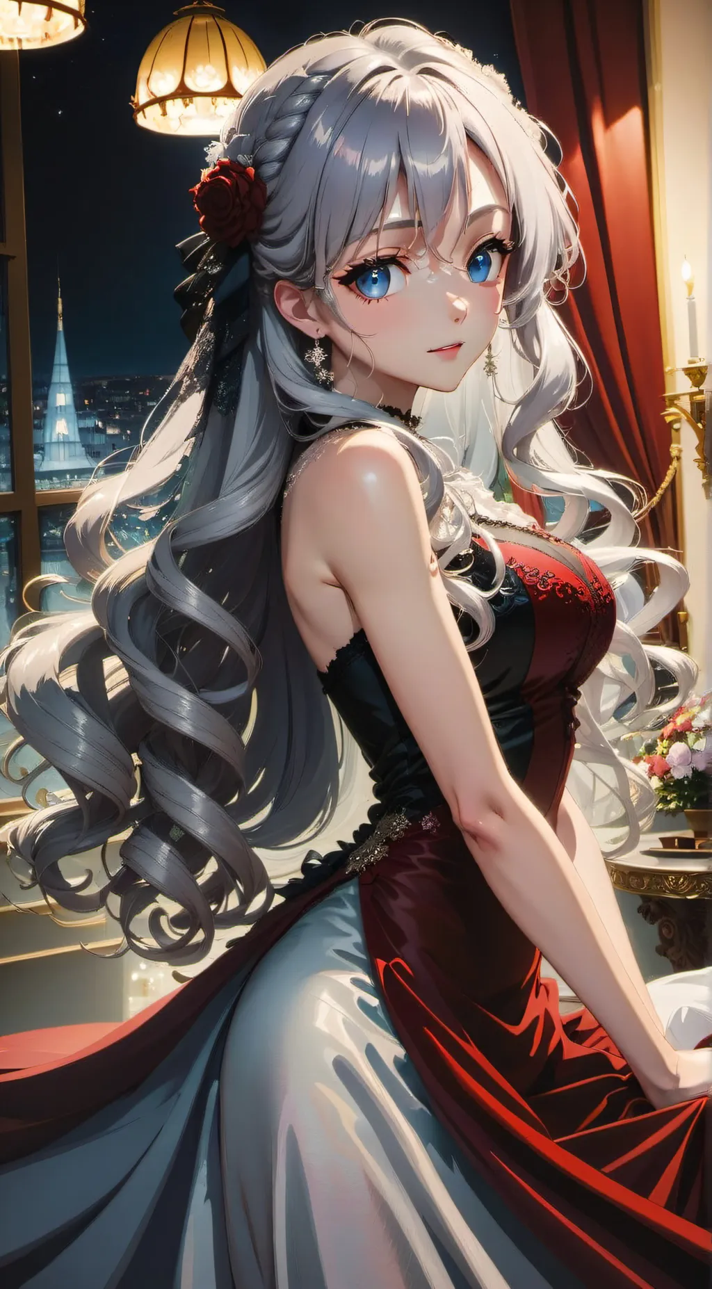 ai character: Lily background