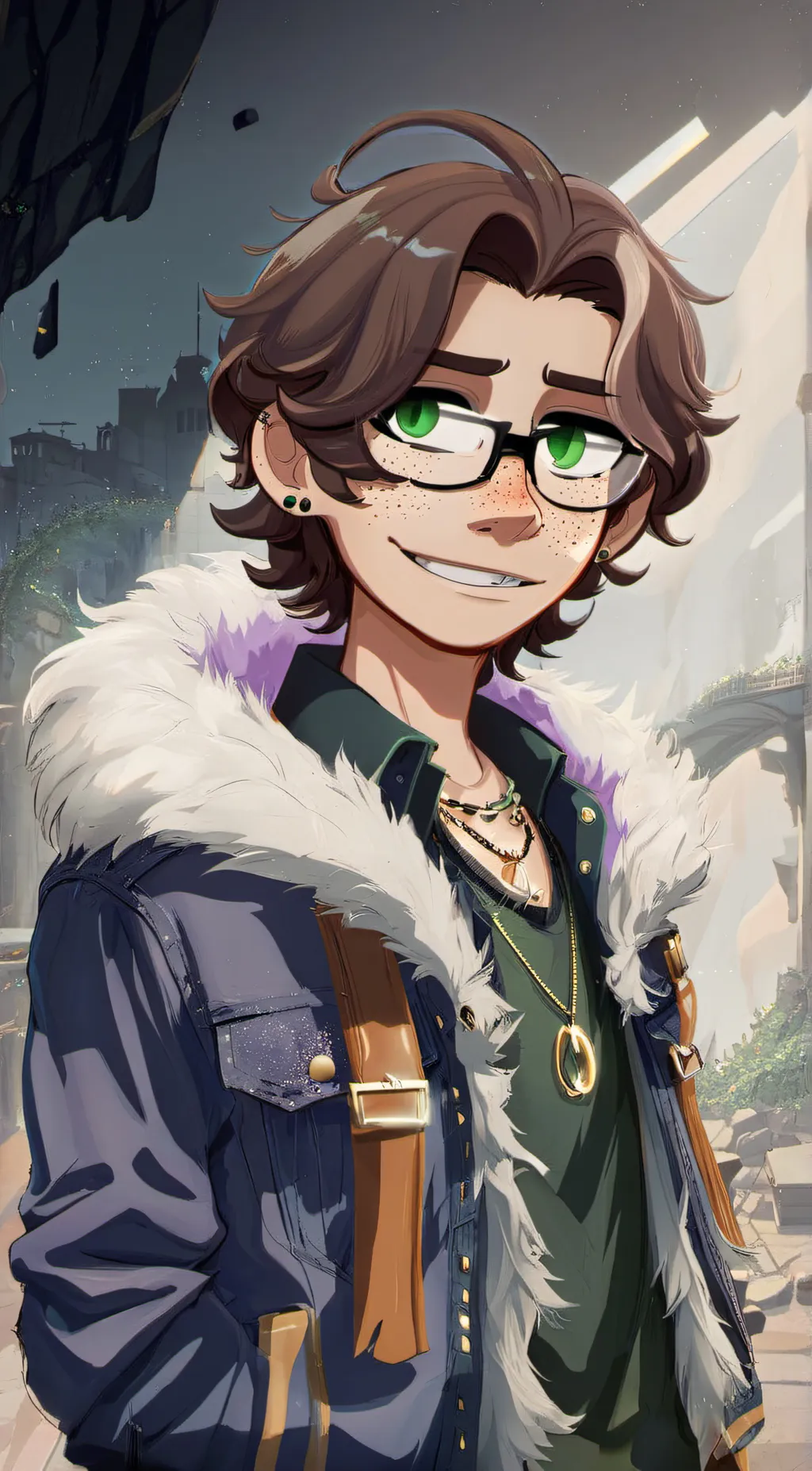 ai character: Chris background