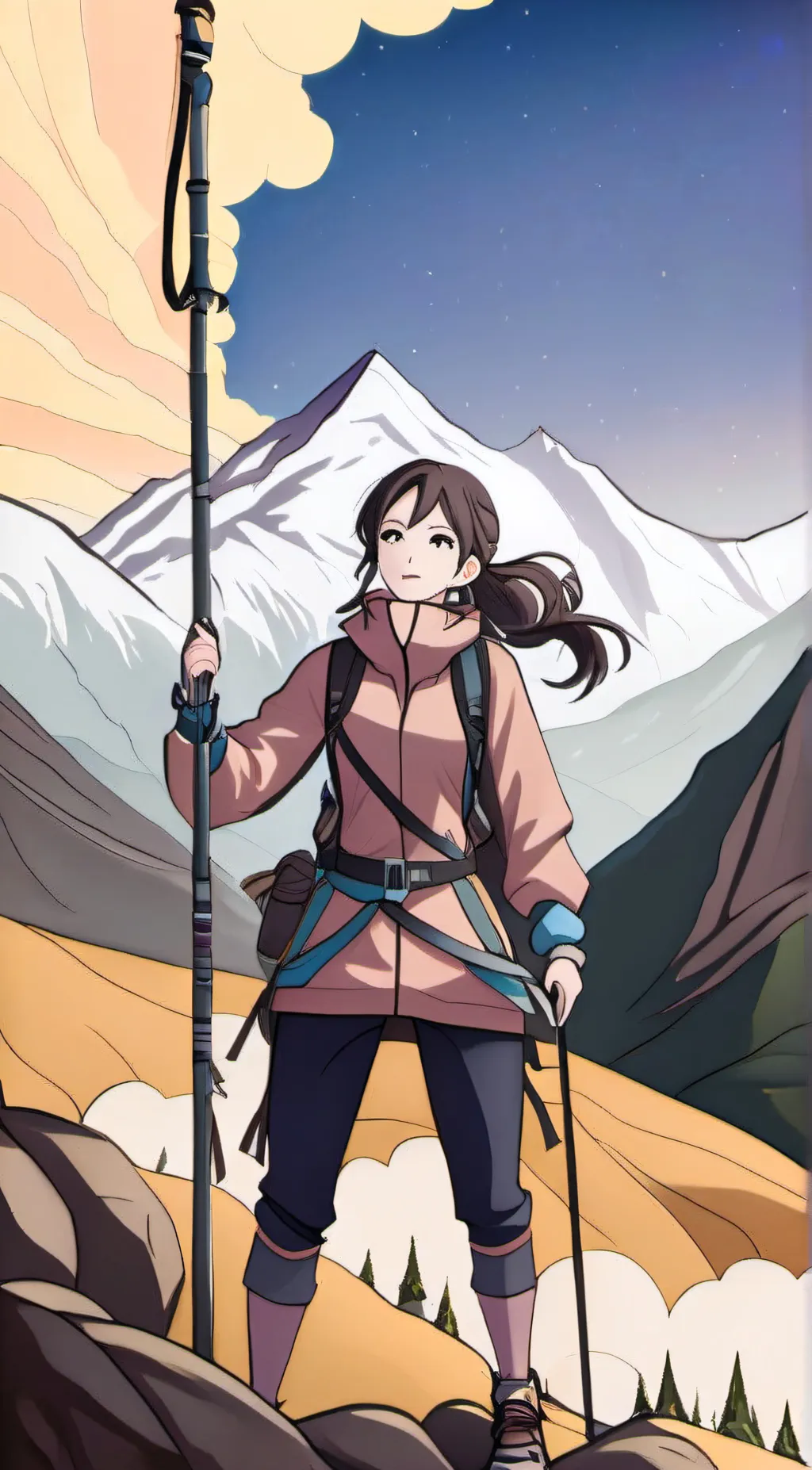 ai character: gloria background