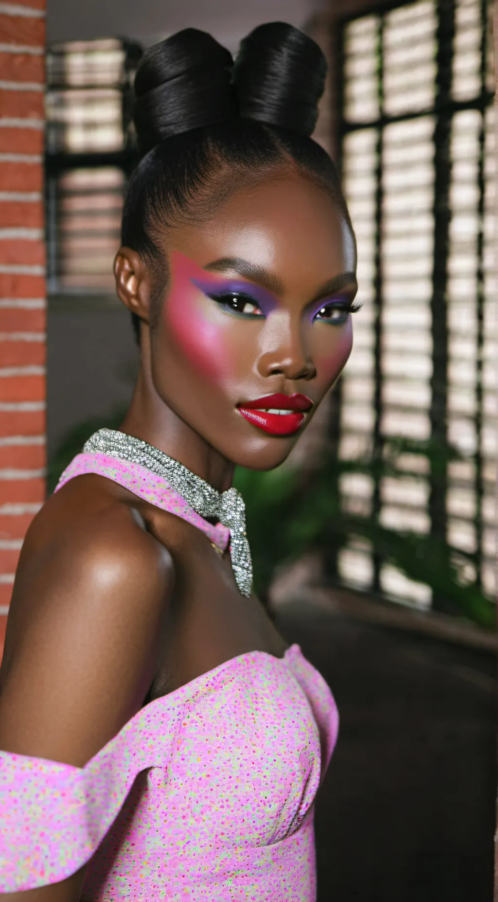 ai character: Luna background