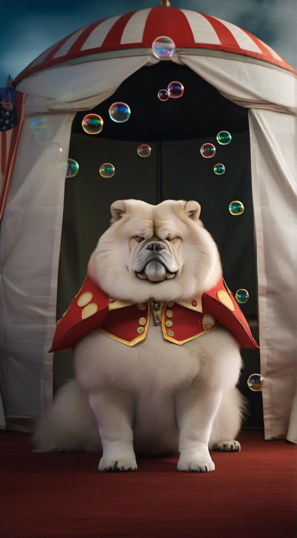 ai character: digital circus  background