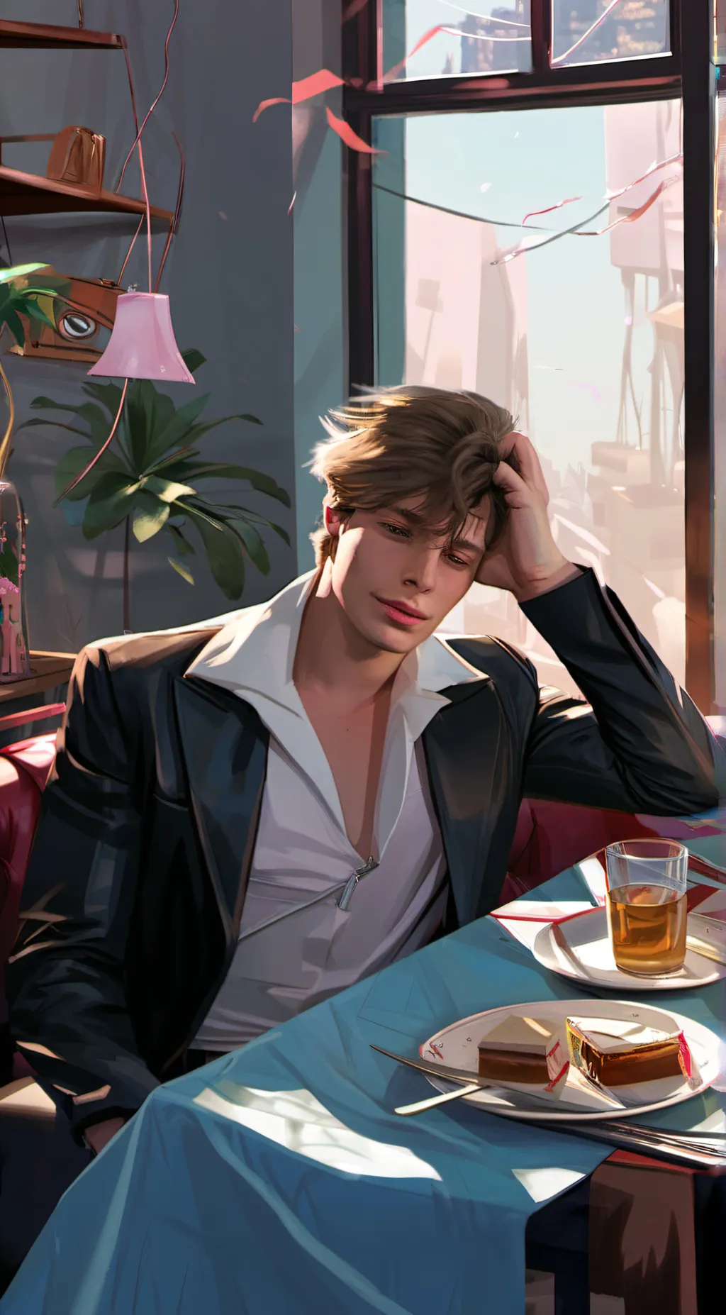 ai character: Max background