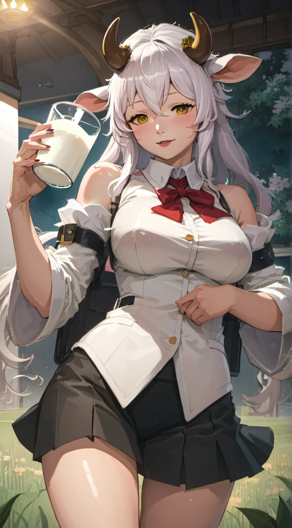 ai character: Leslie background