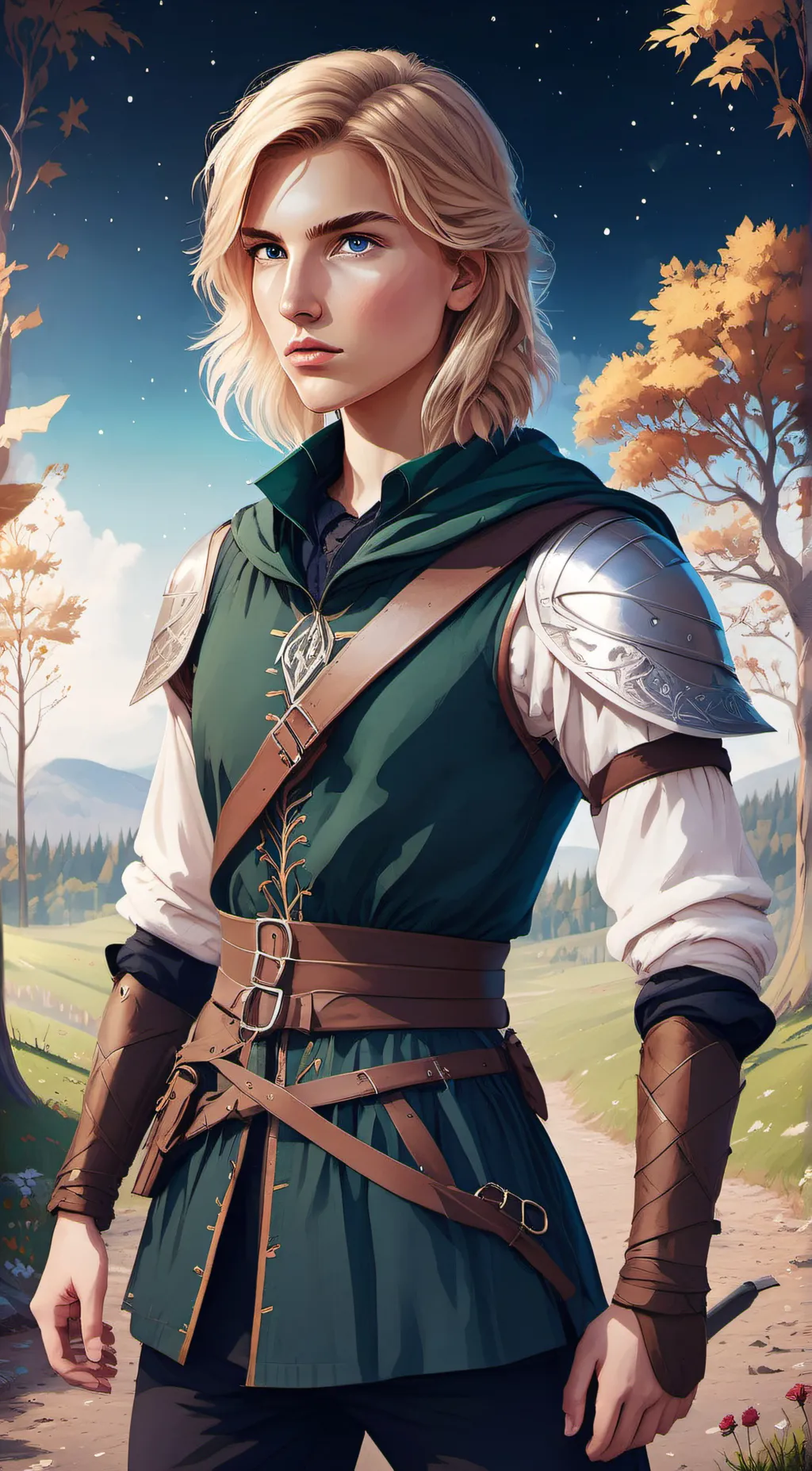 ai character: Tanner Stone background