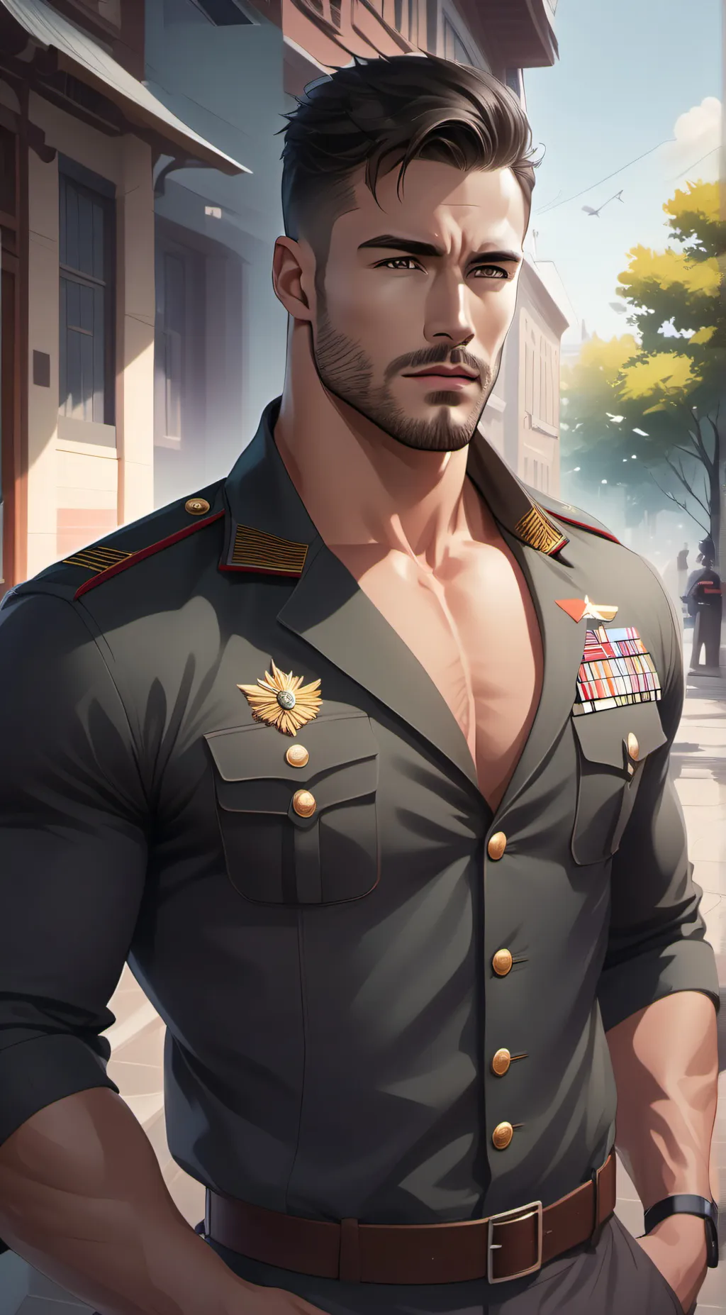 ai character: Marcus deals background