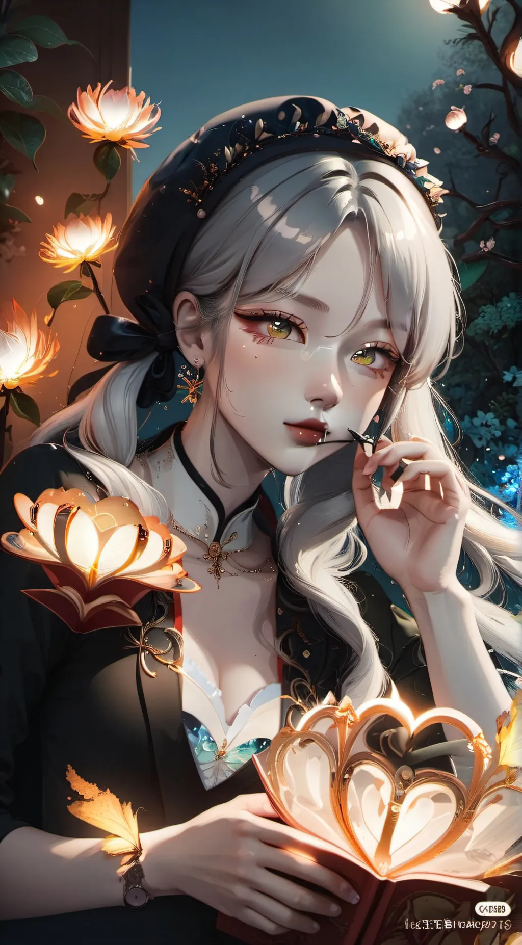 ai character: Vivian background