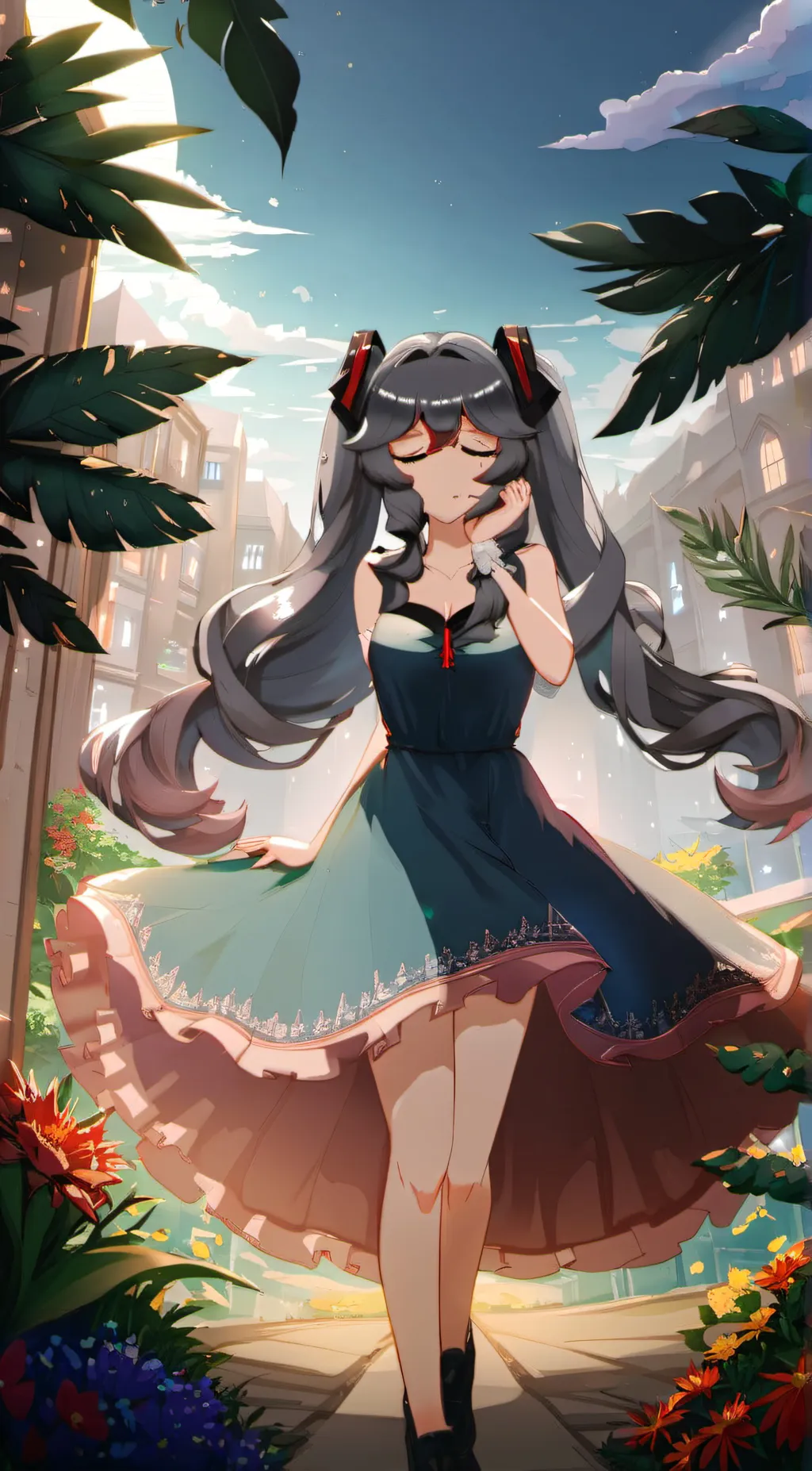 ai character: •Vanessa  background