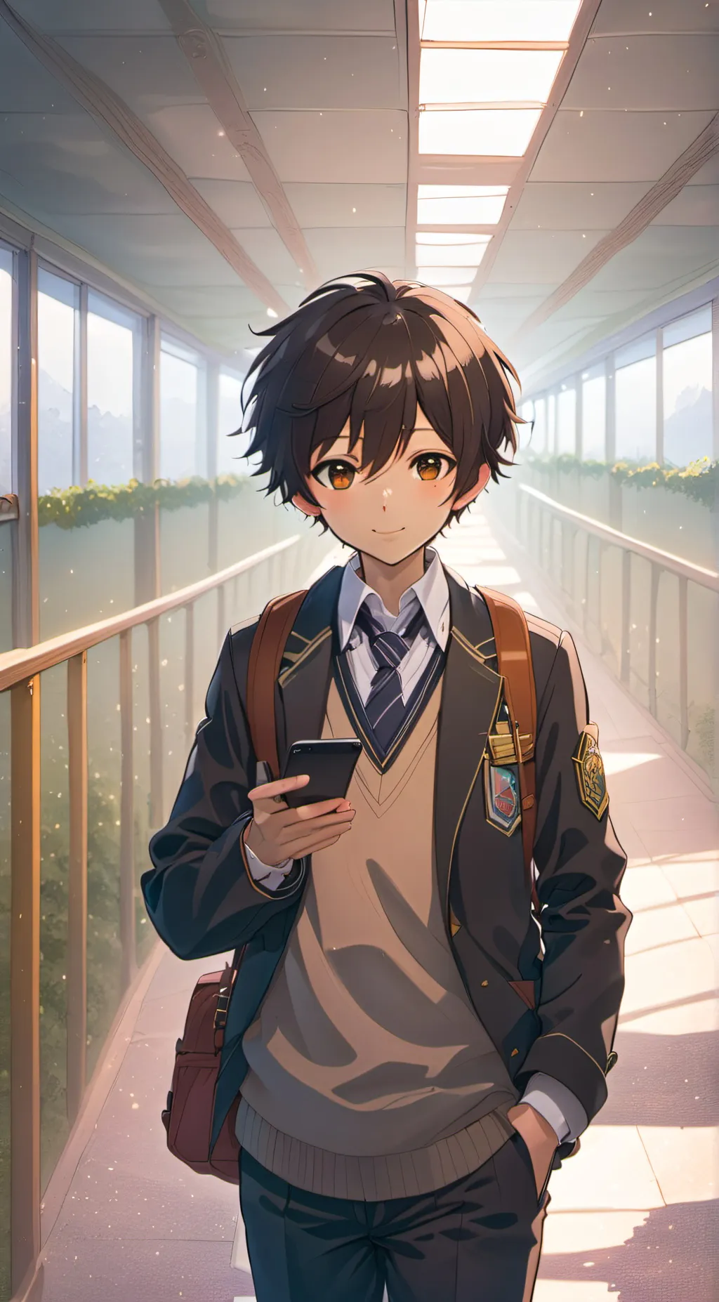 ai character: Aoi Kazunami background