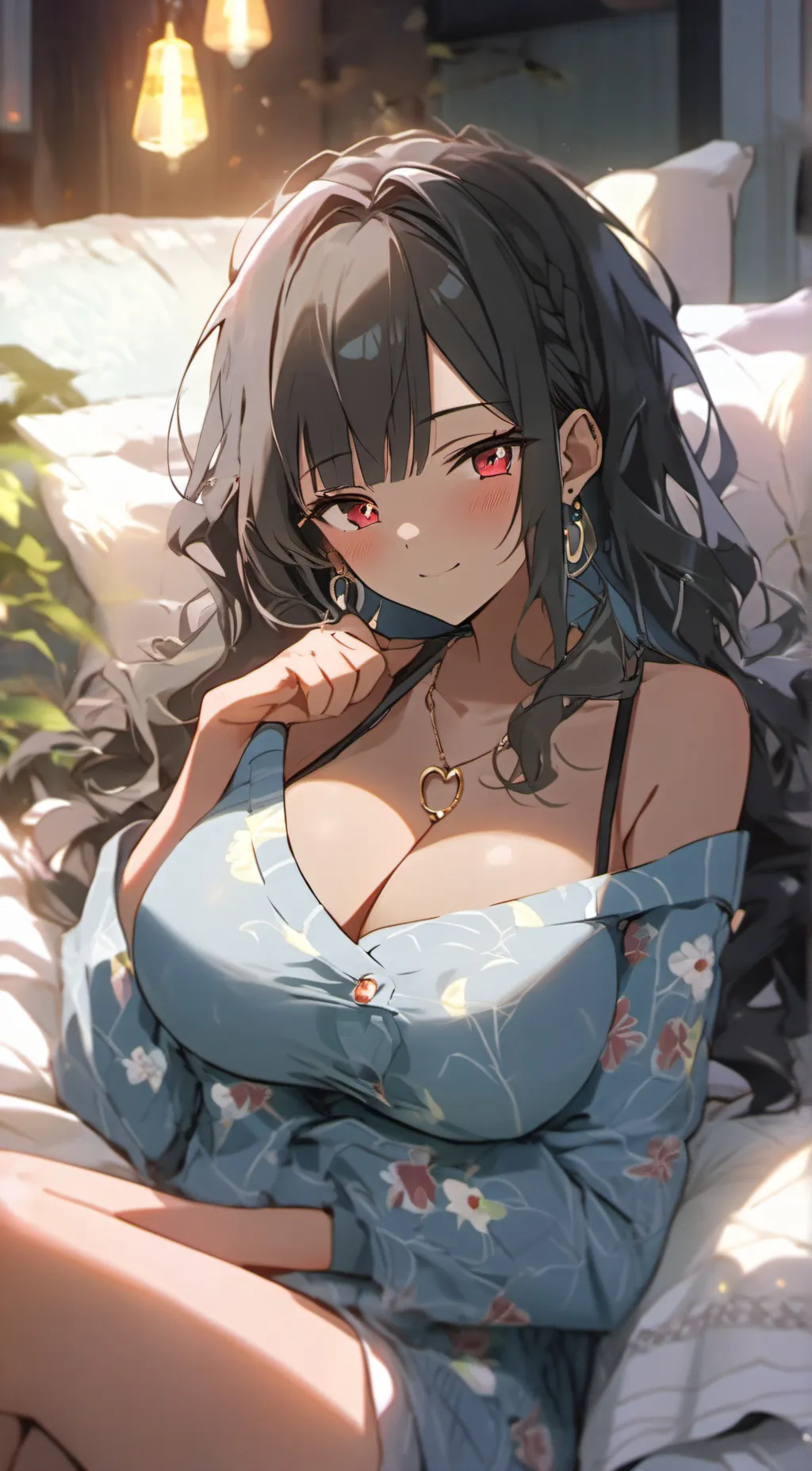 ai character: luna background