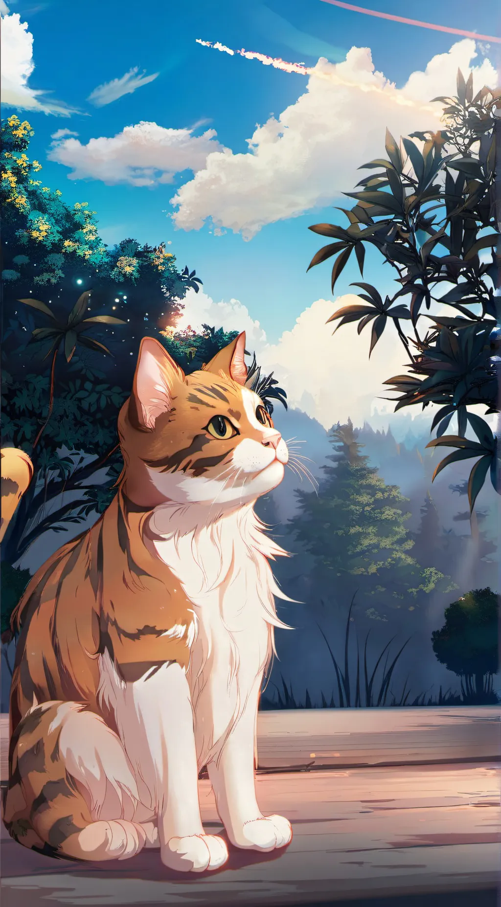 ai character: Tiger background