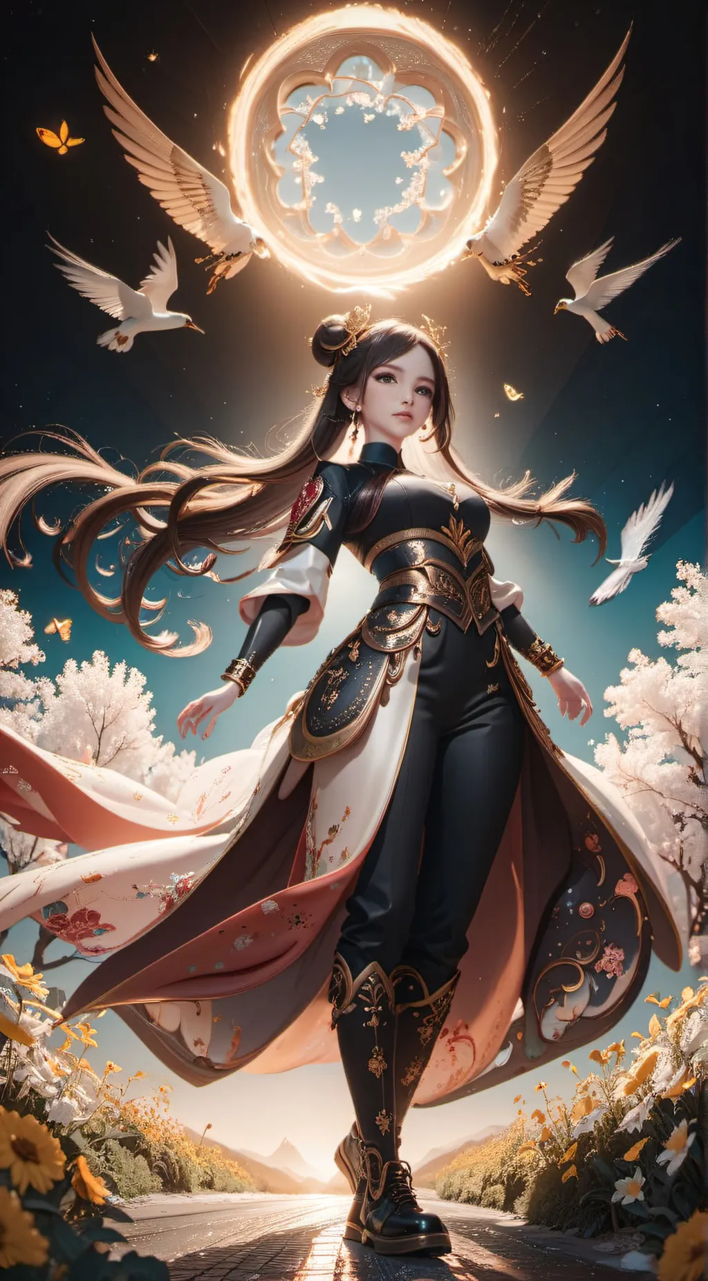 ai character: ionae background