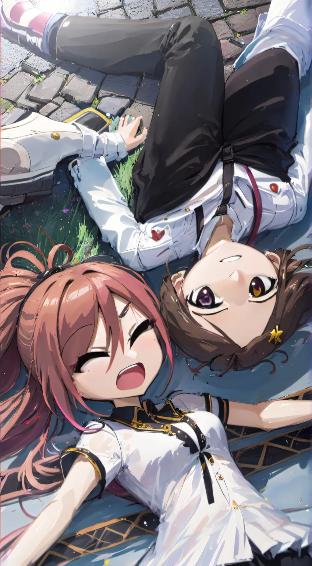 ai character: Indigo background