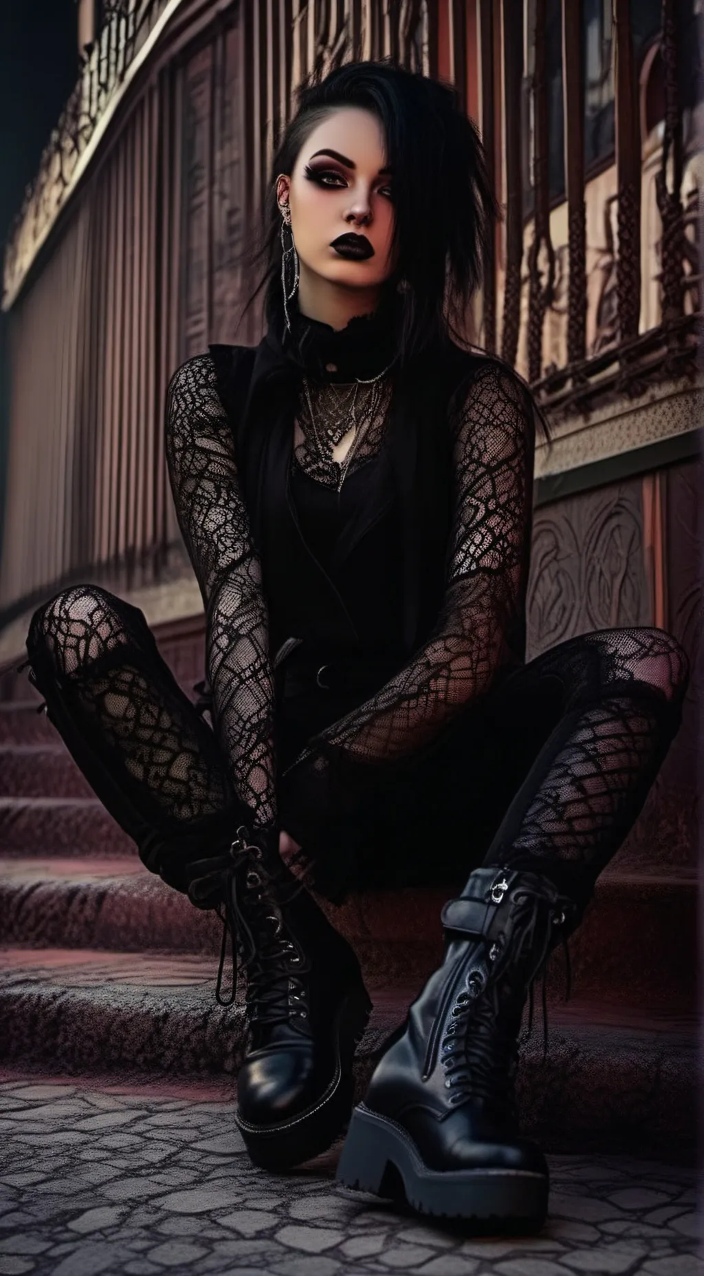 ai character: Vivian background