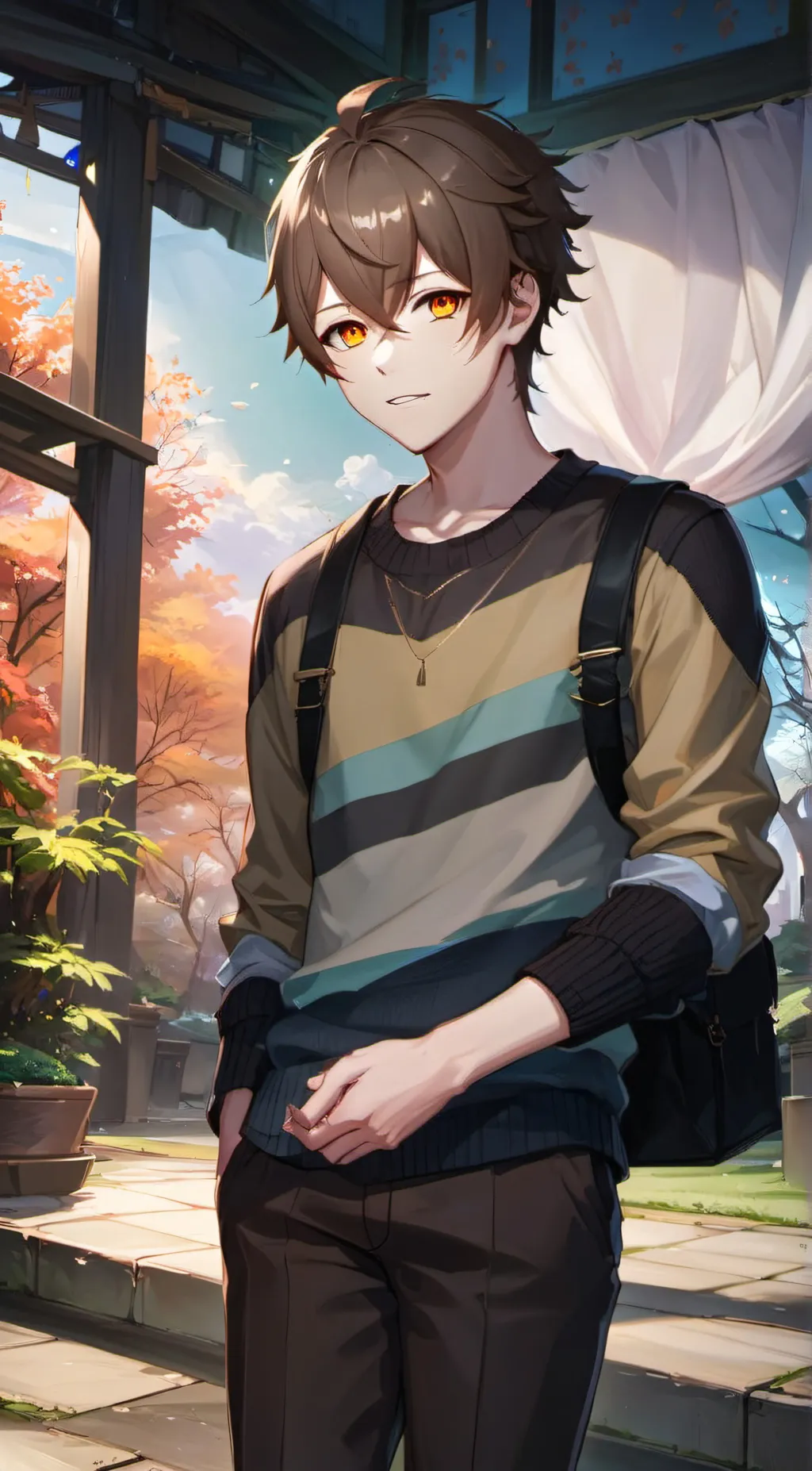 ai character: Nick background