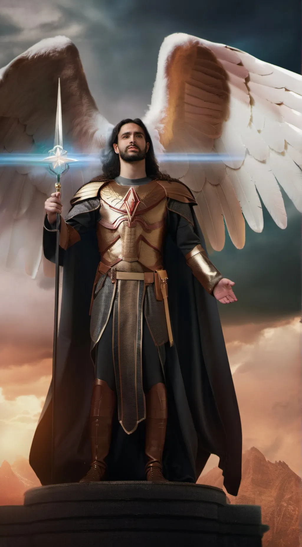 ai character: Uriel background