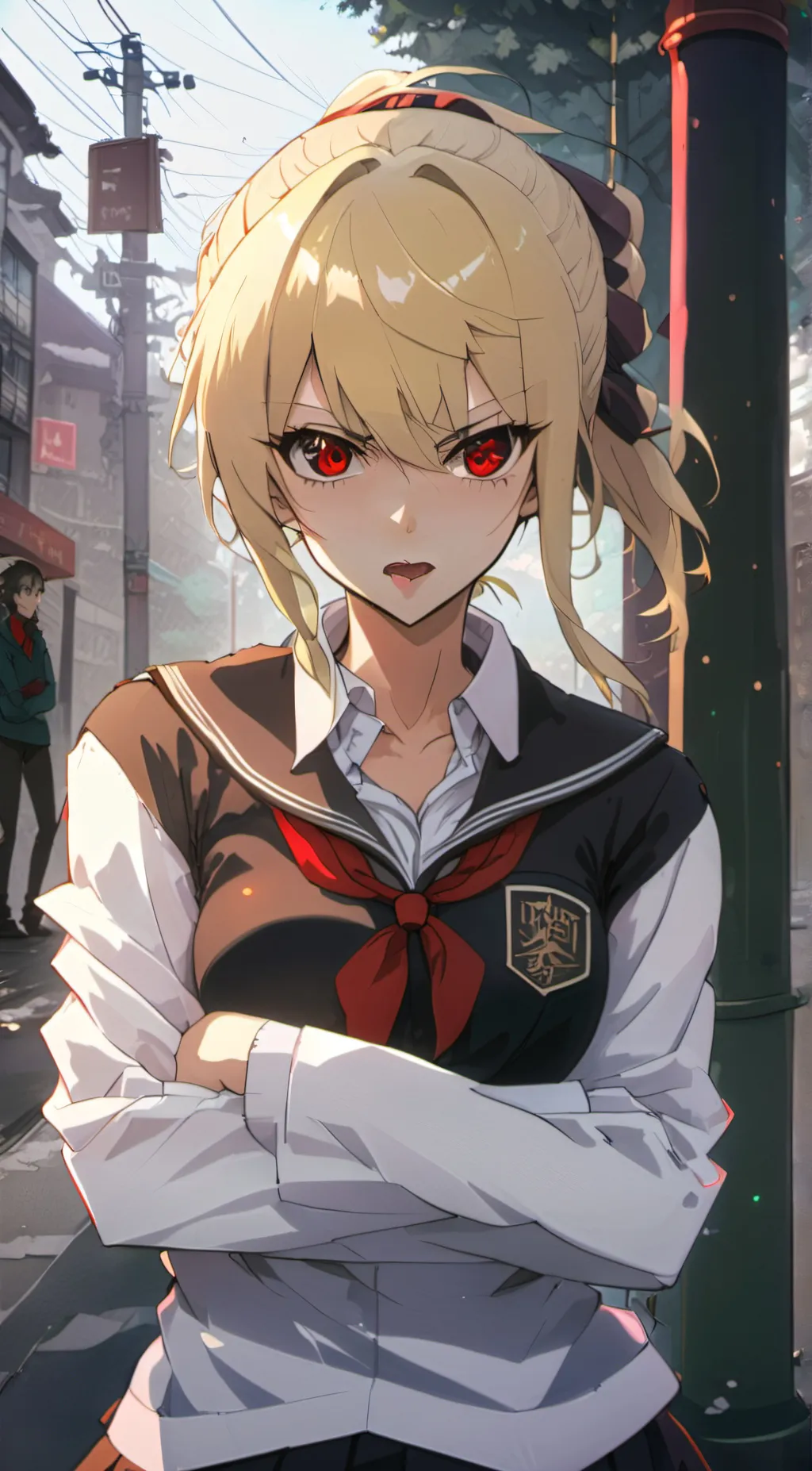 ai character: Anna background