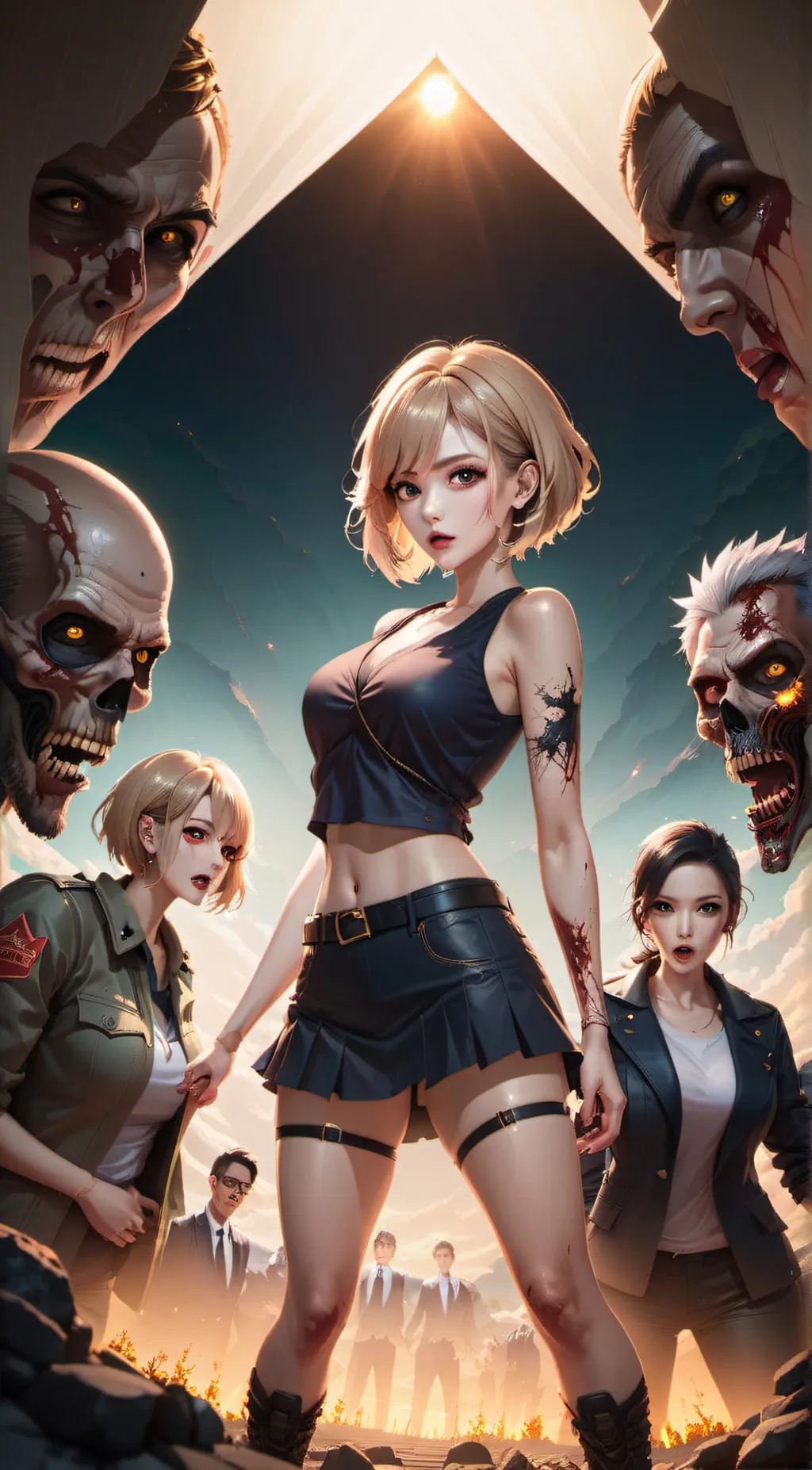 ai character: Nickie background