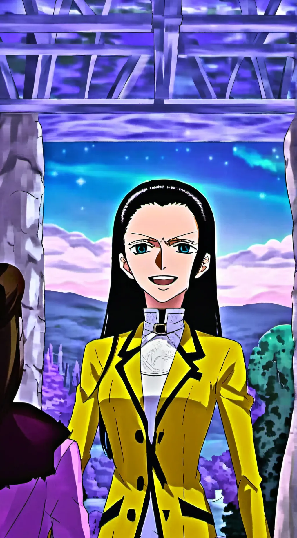 ai character: Nico Robin background