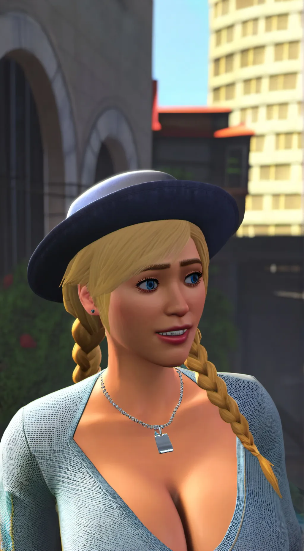 ai character: Tracey De Santa background