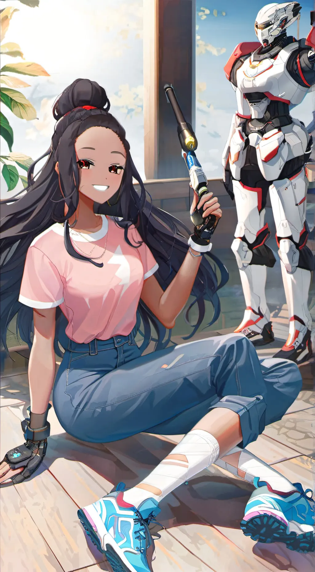 ai character: Zooble background