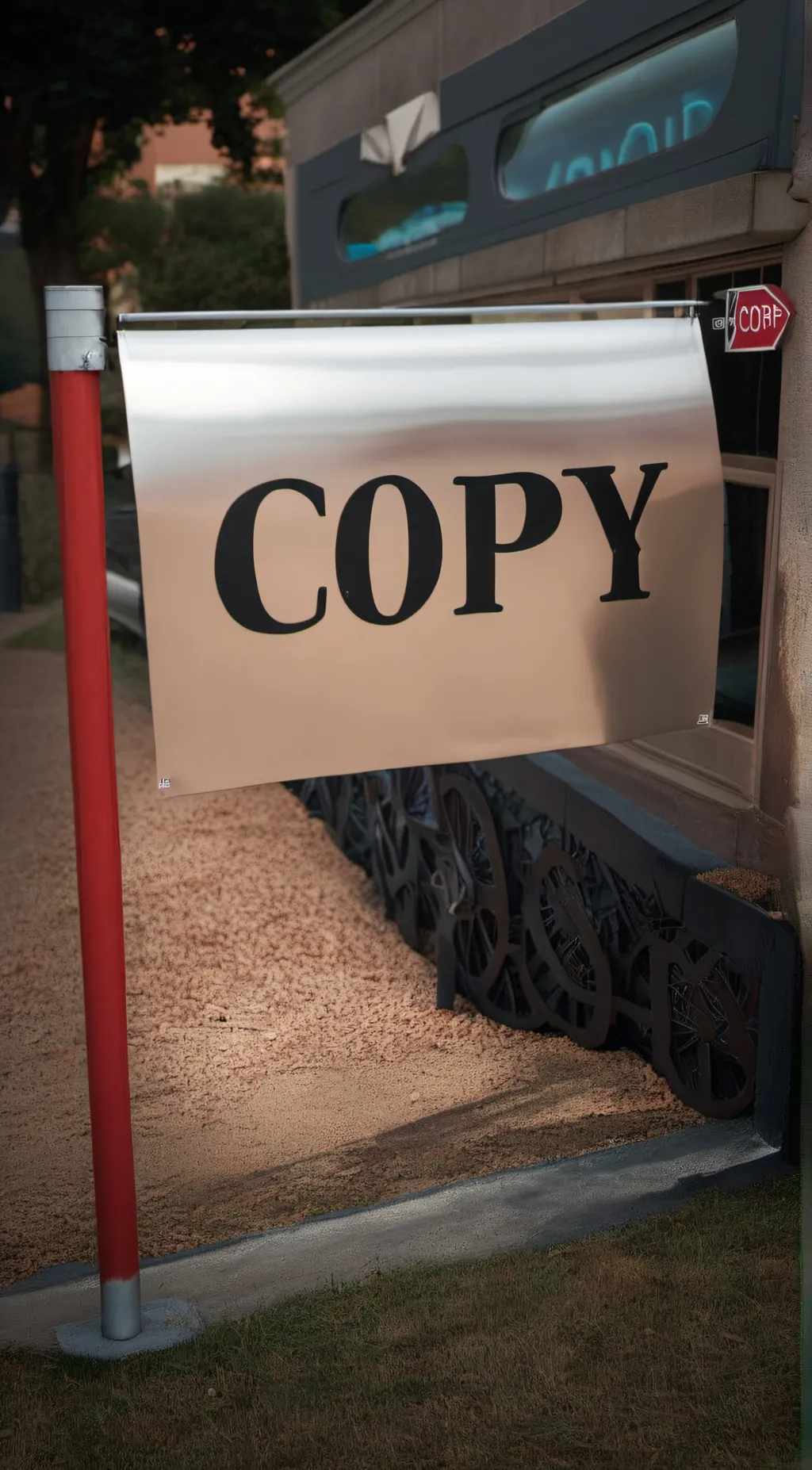 ai character: copy background