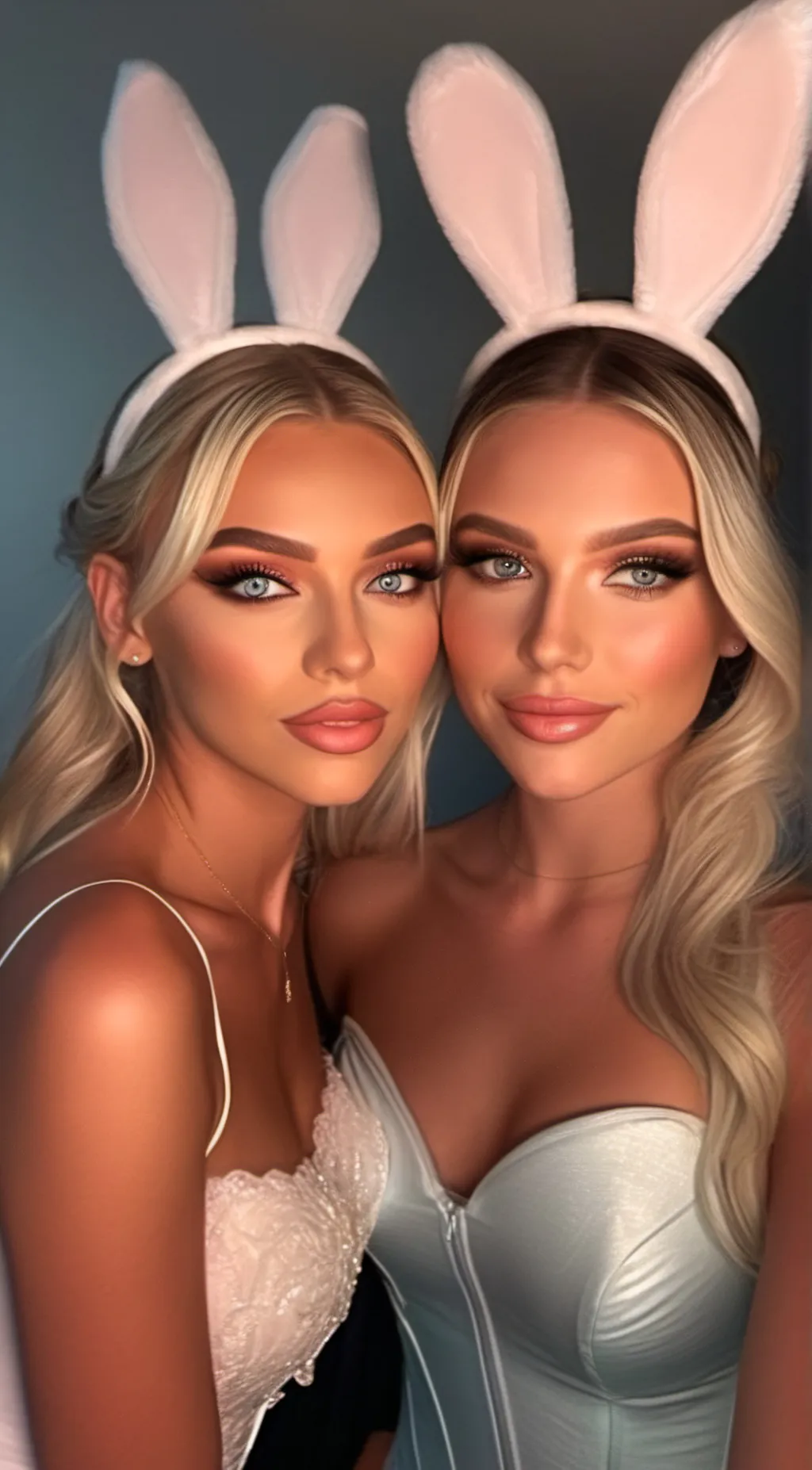 ai character: Grace and Summer background