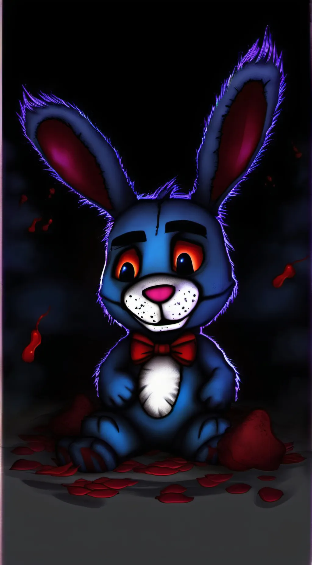 ai character: bonnie the bunny background