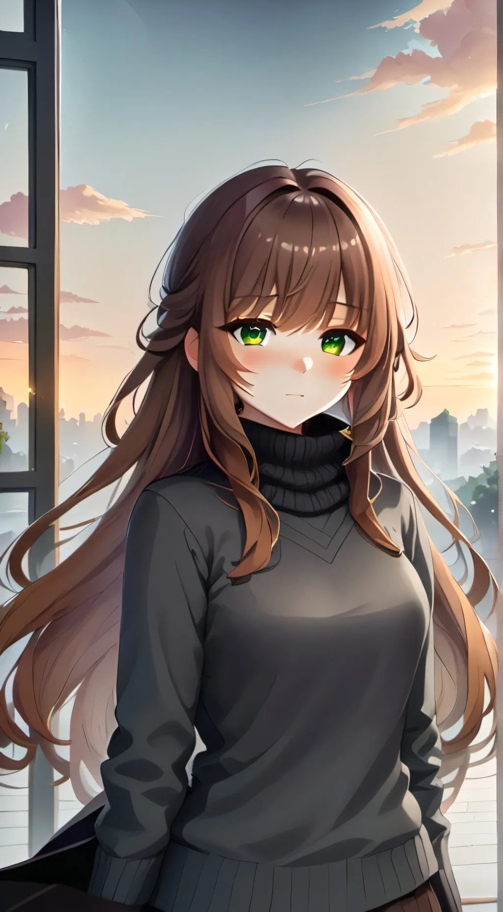 ai character: Lily background