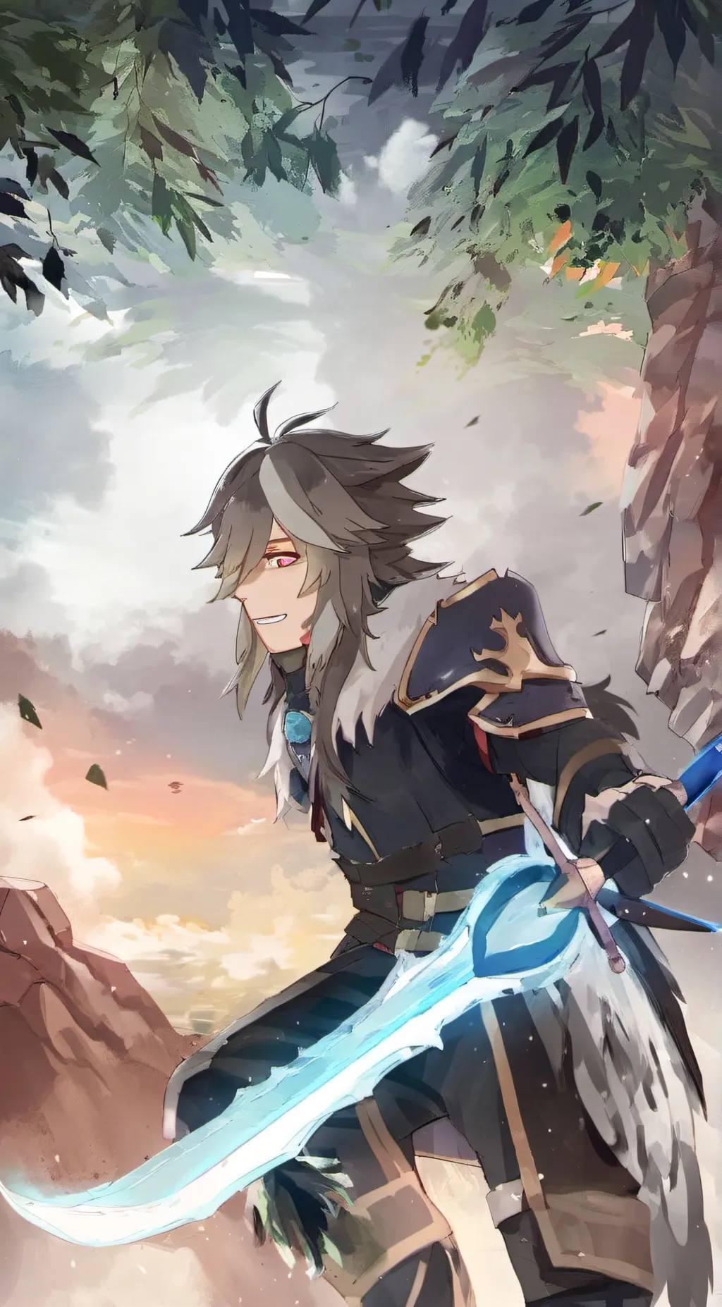 ai character: Pizzaplex but.. background