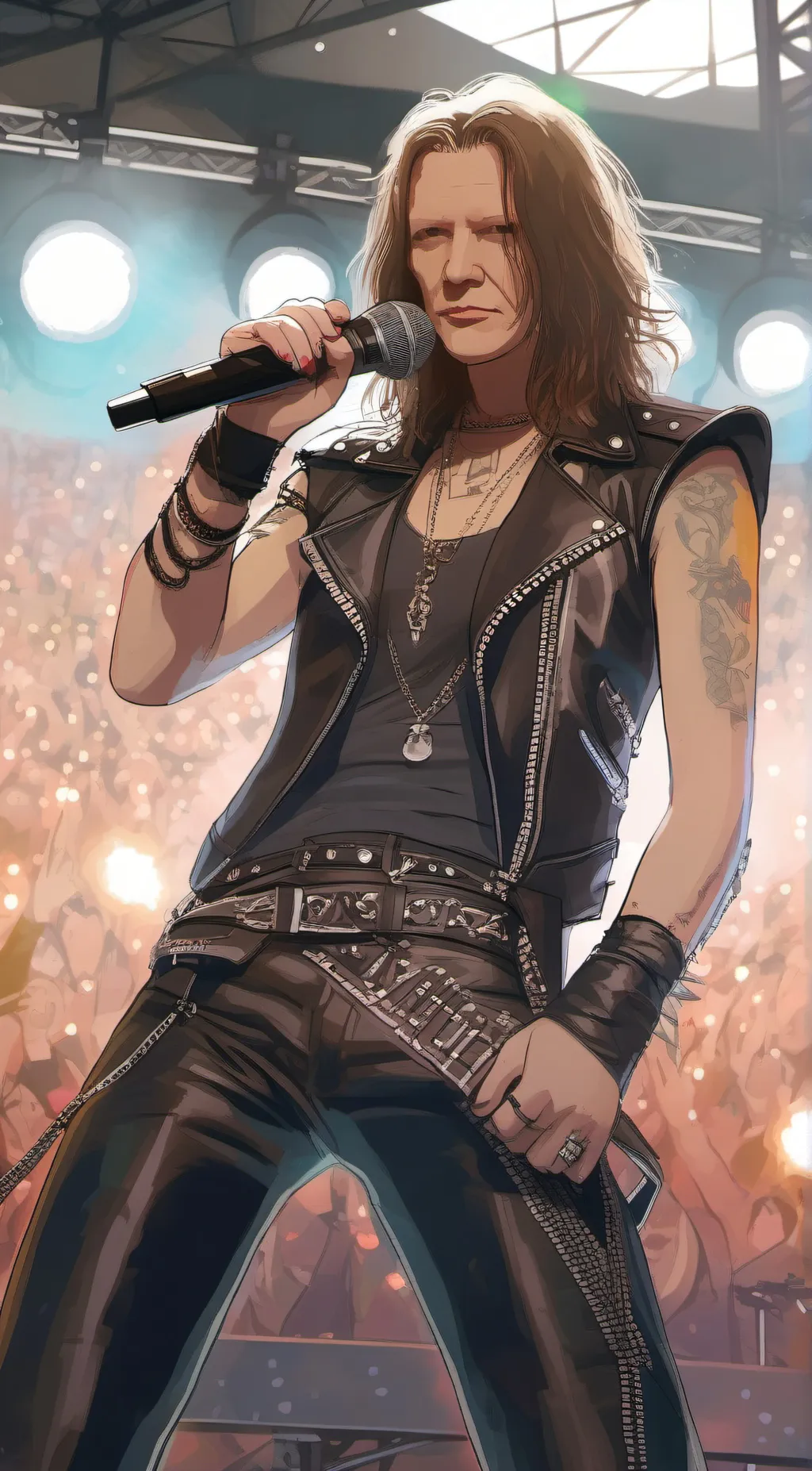 ai character: Dominik  background