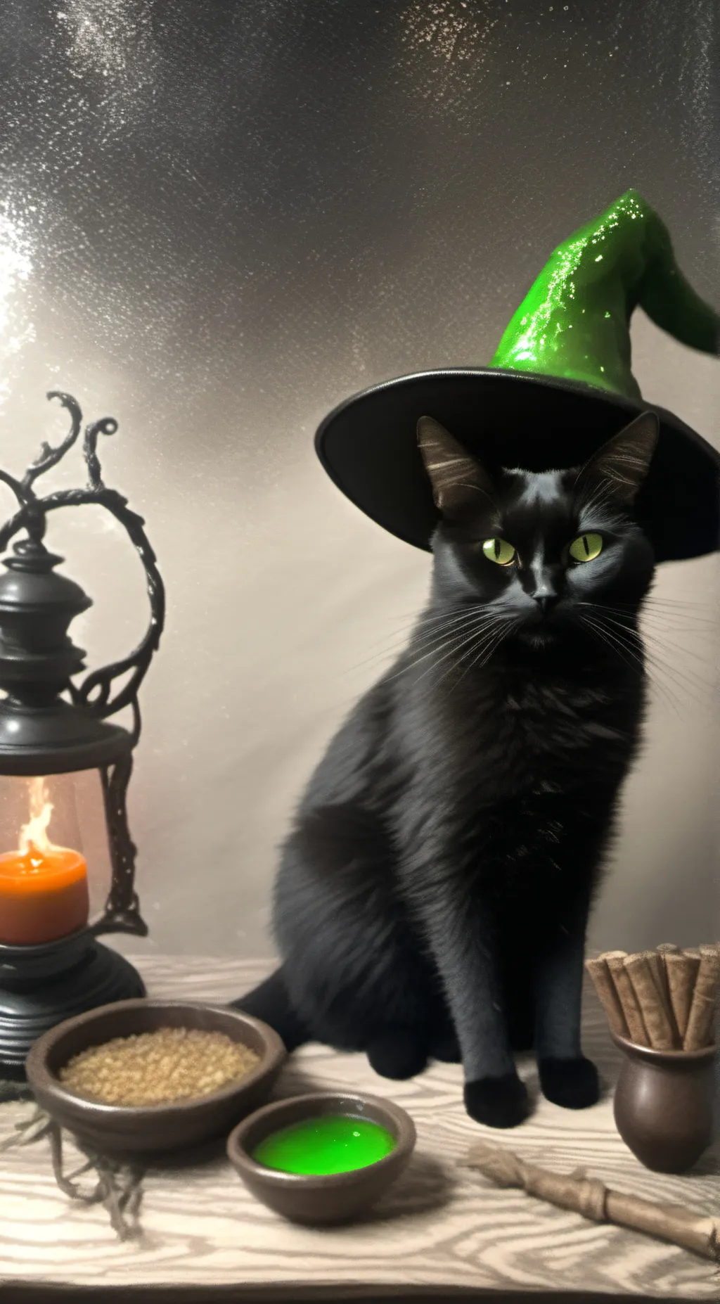 ai character: Salem background