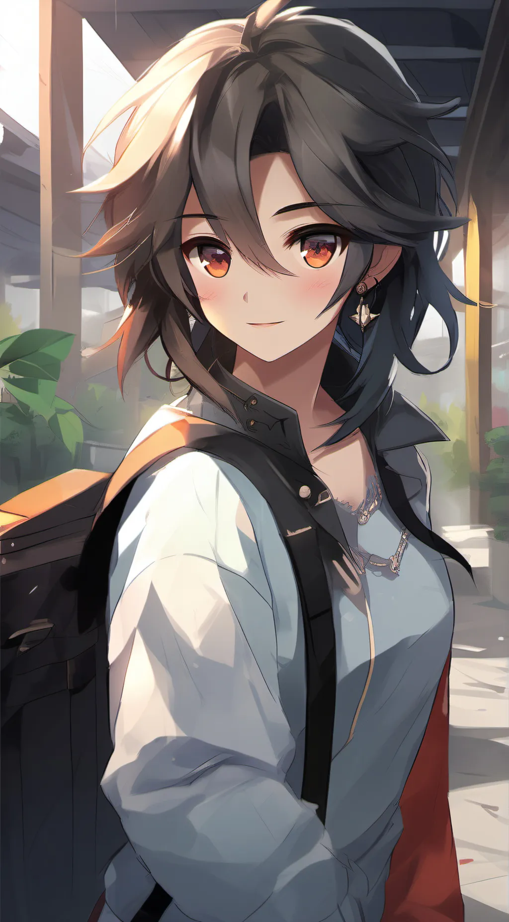 ai character: Even  background