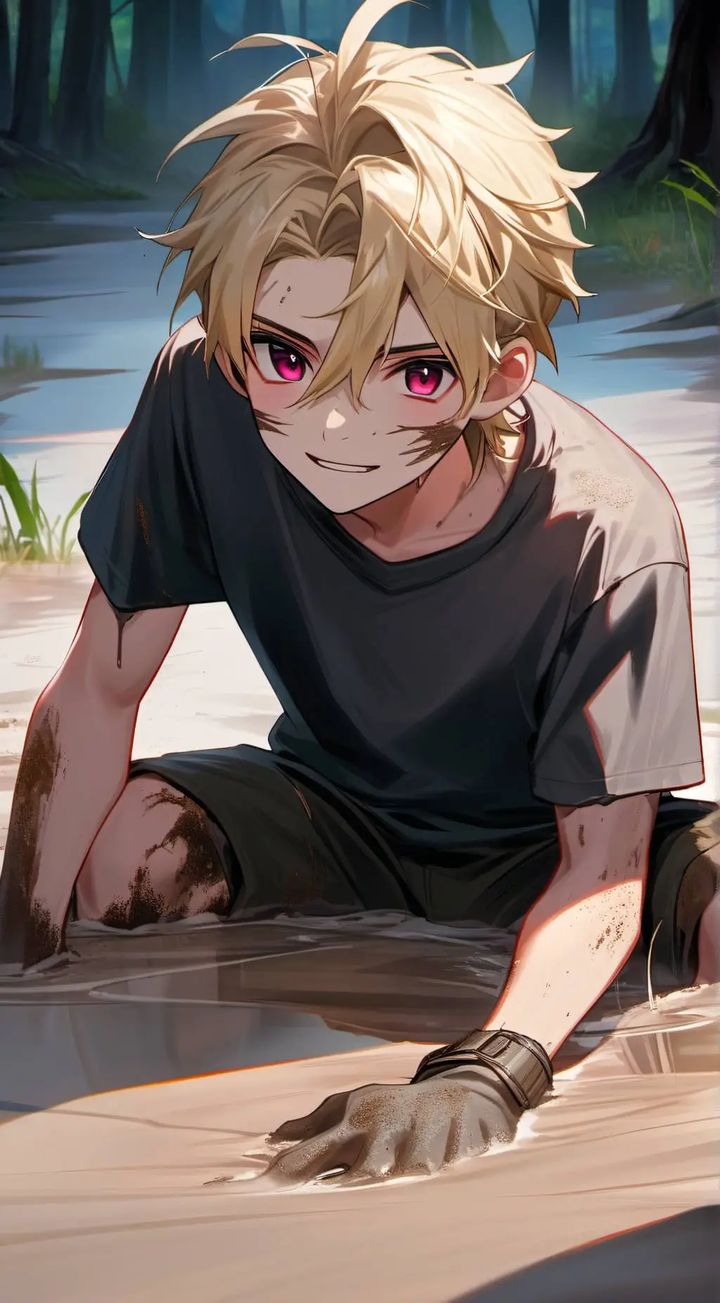 ai character: Hunter background