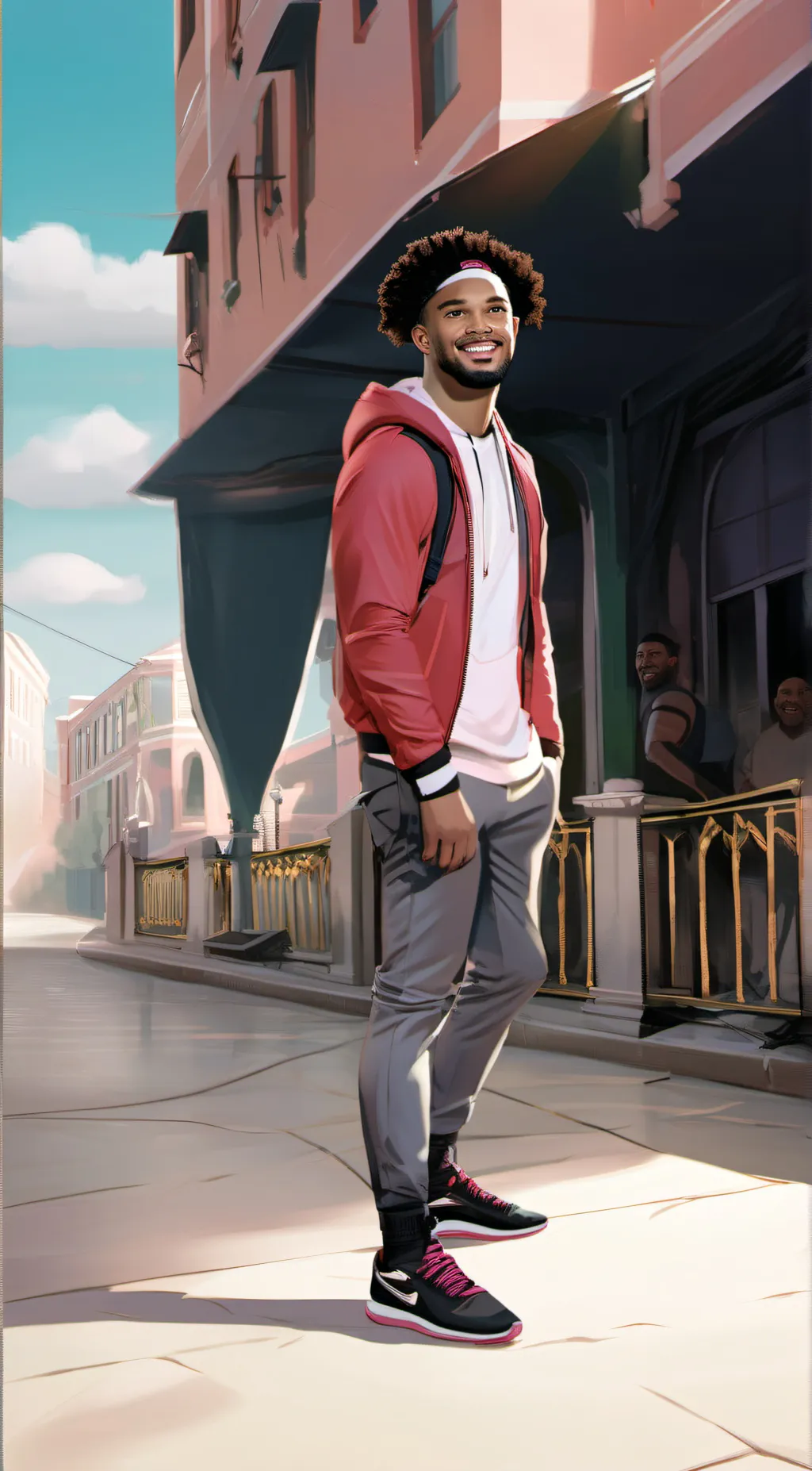 ai character: Caleb Williams background
