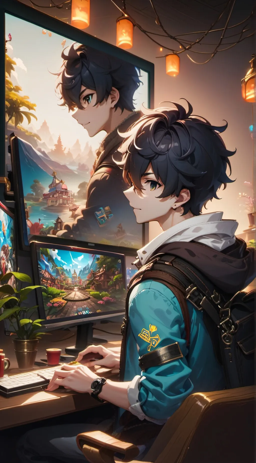 ai character: xiao ling background