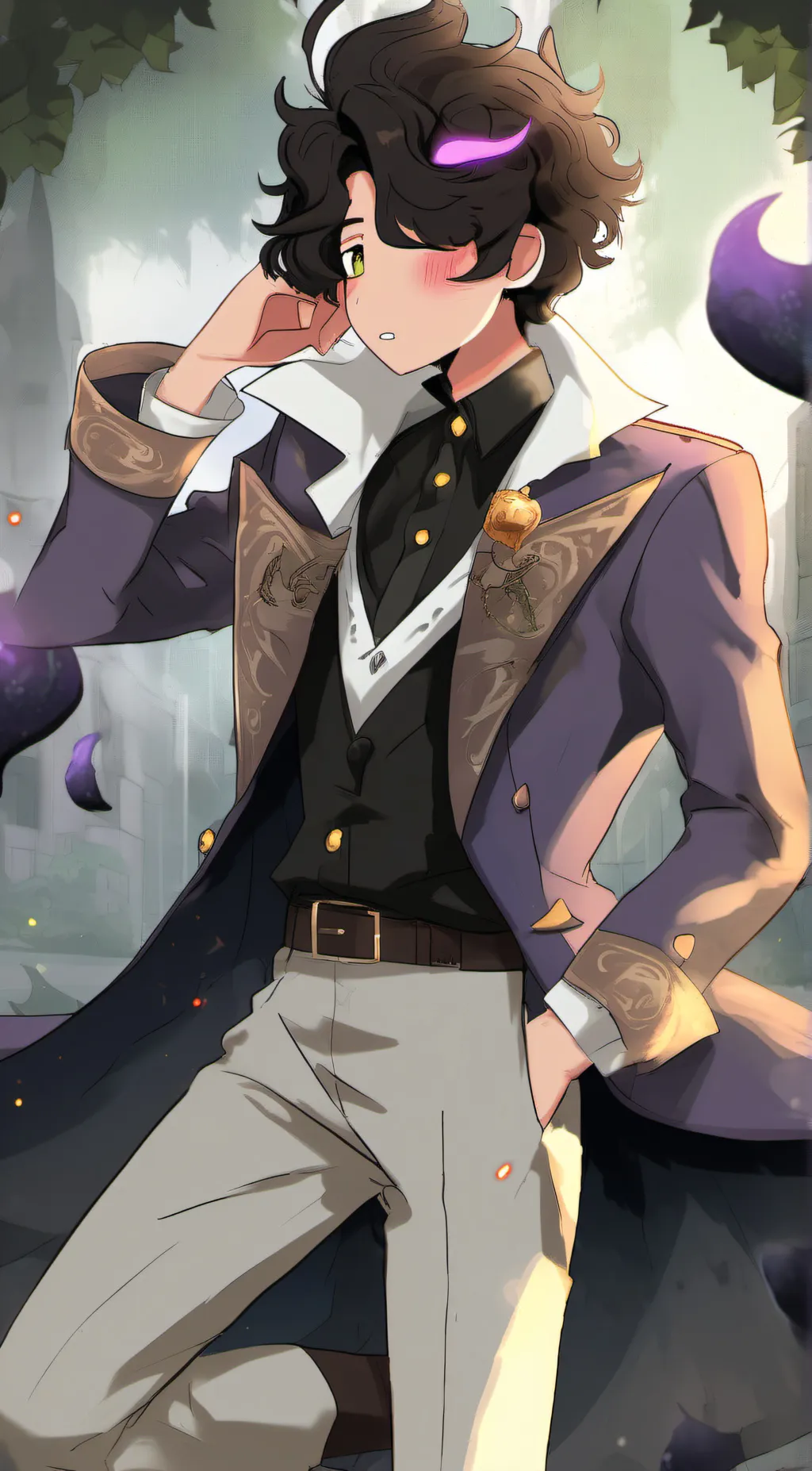 ai character: Prince Steve background