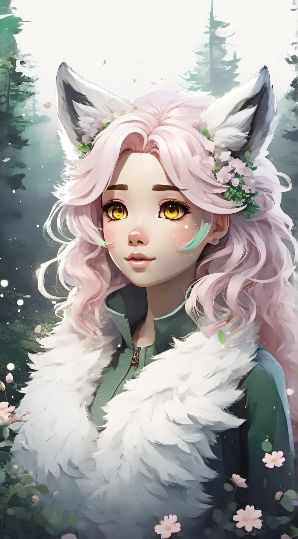 ai character: Lily background