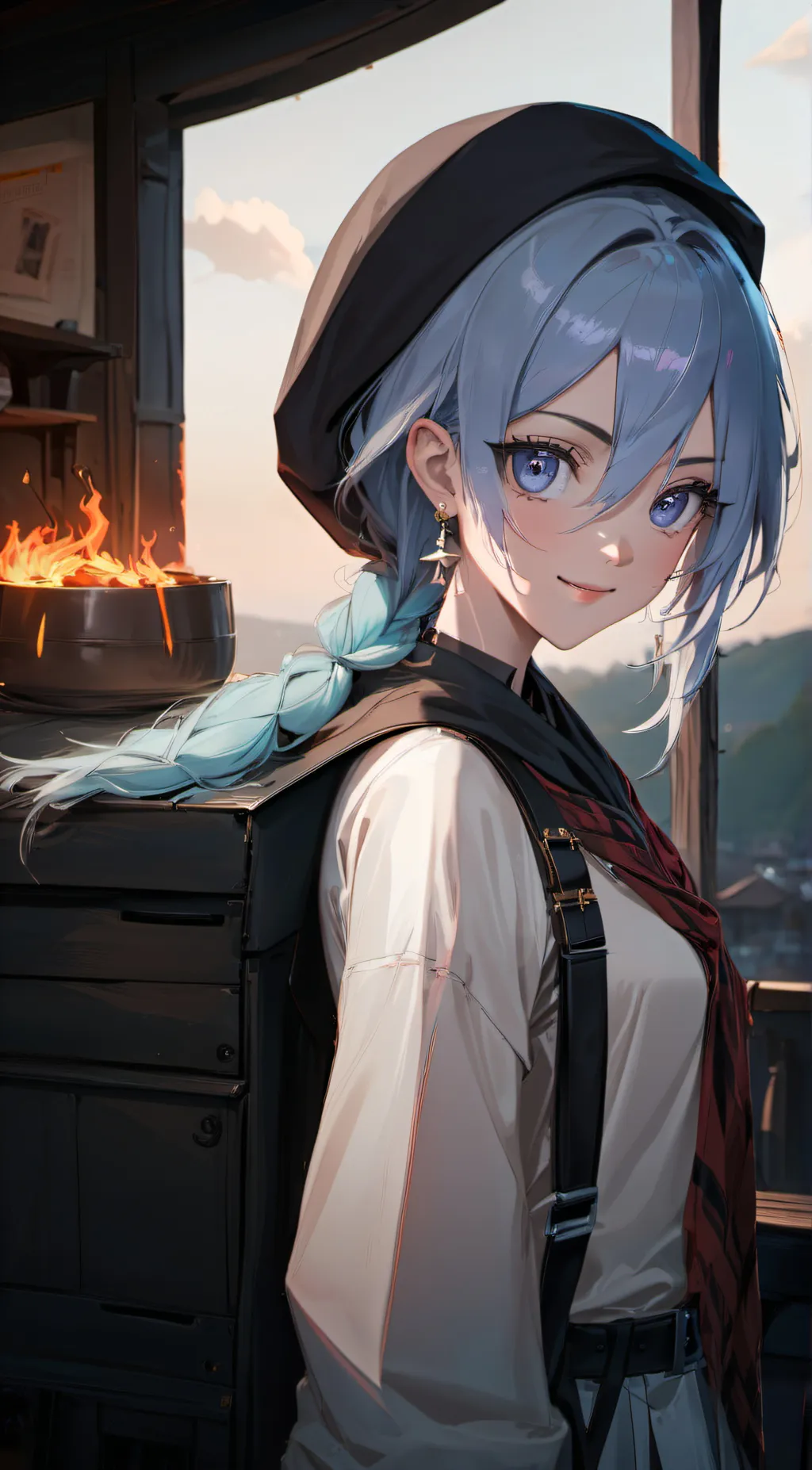 ai character: Ruby background