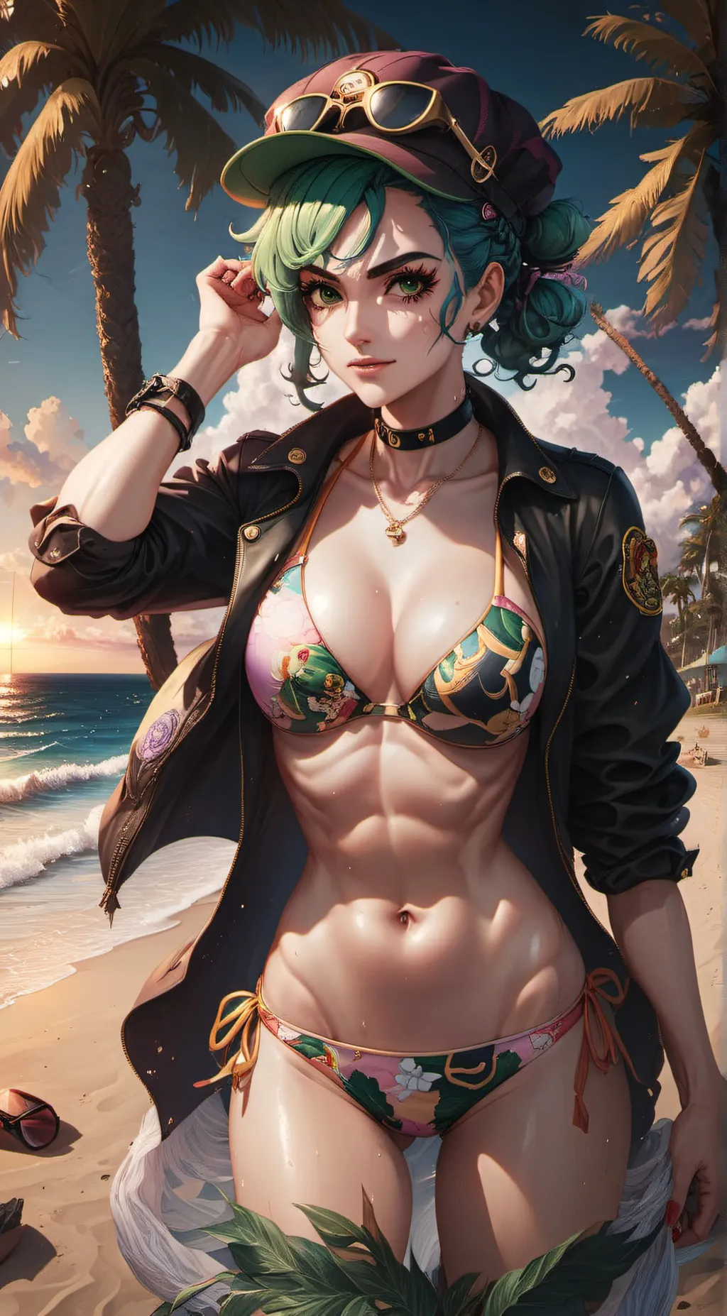 ai character: Jolyne Cujoh background