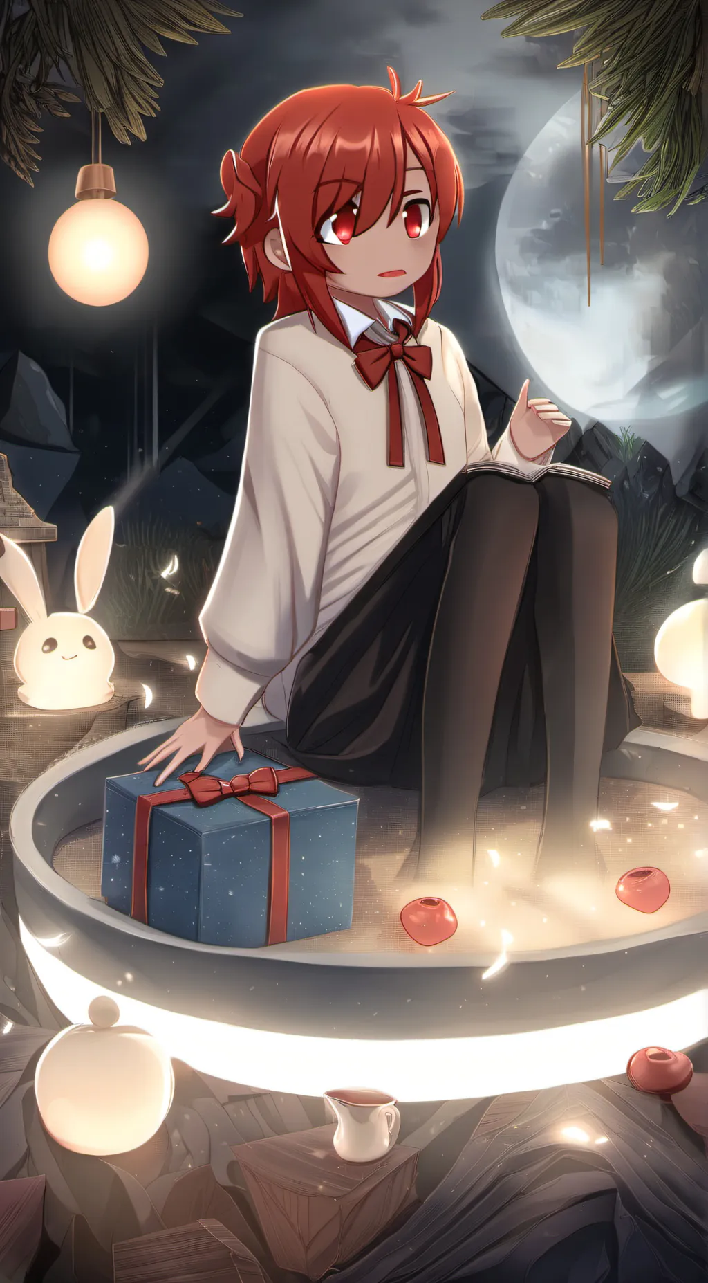 Talkie AI - Chat with red chan