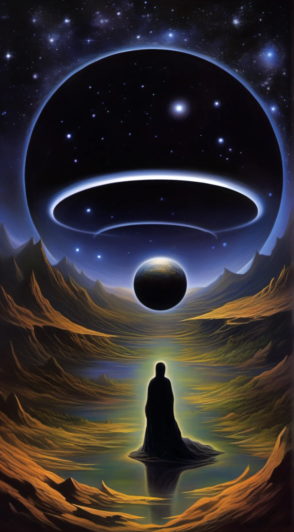 ai character: void background