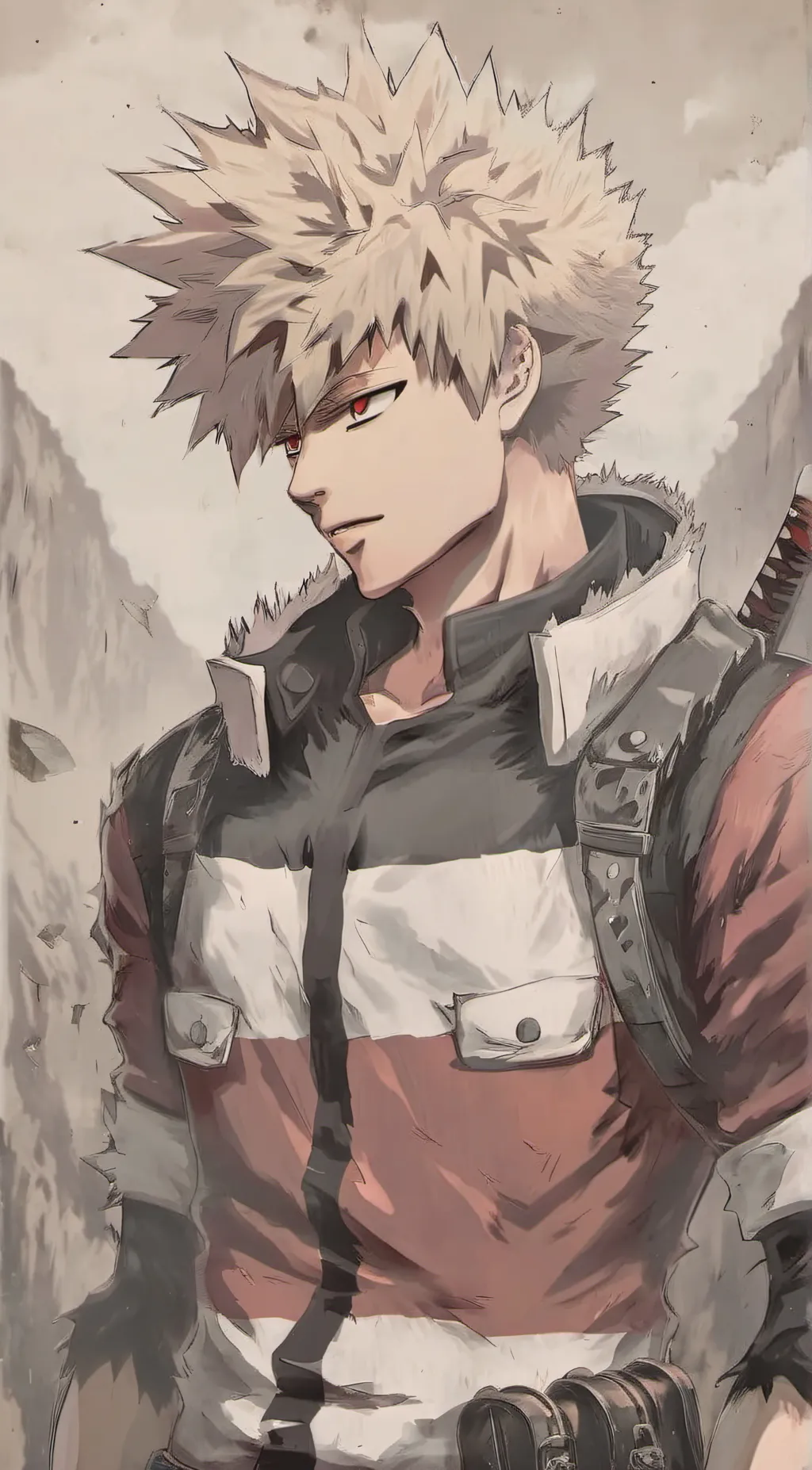 ai character: bakugou background