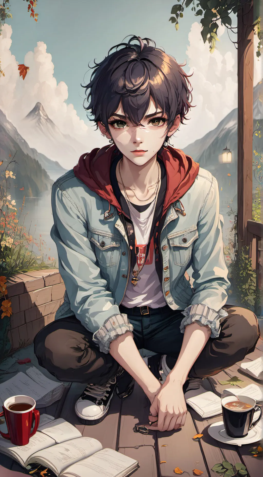 ai character: Alex  background