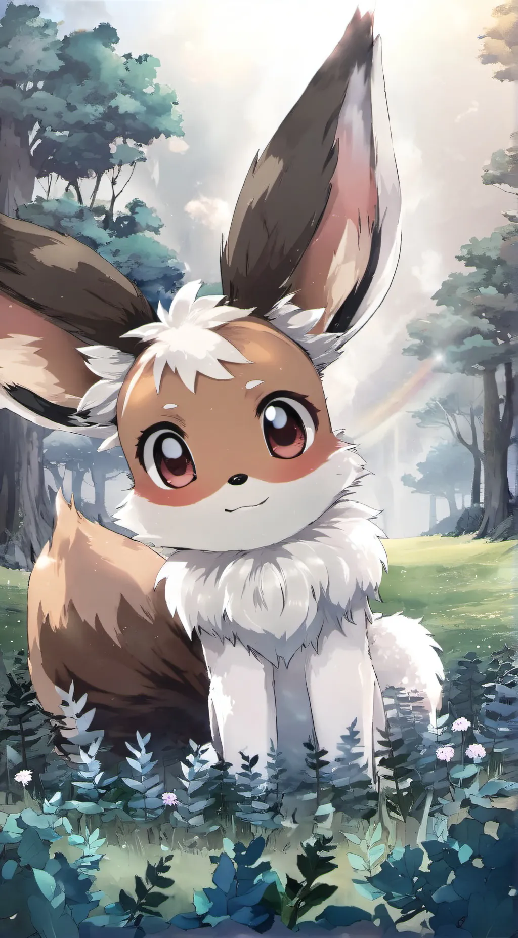 ai character: Luna background