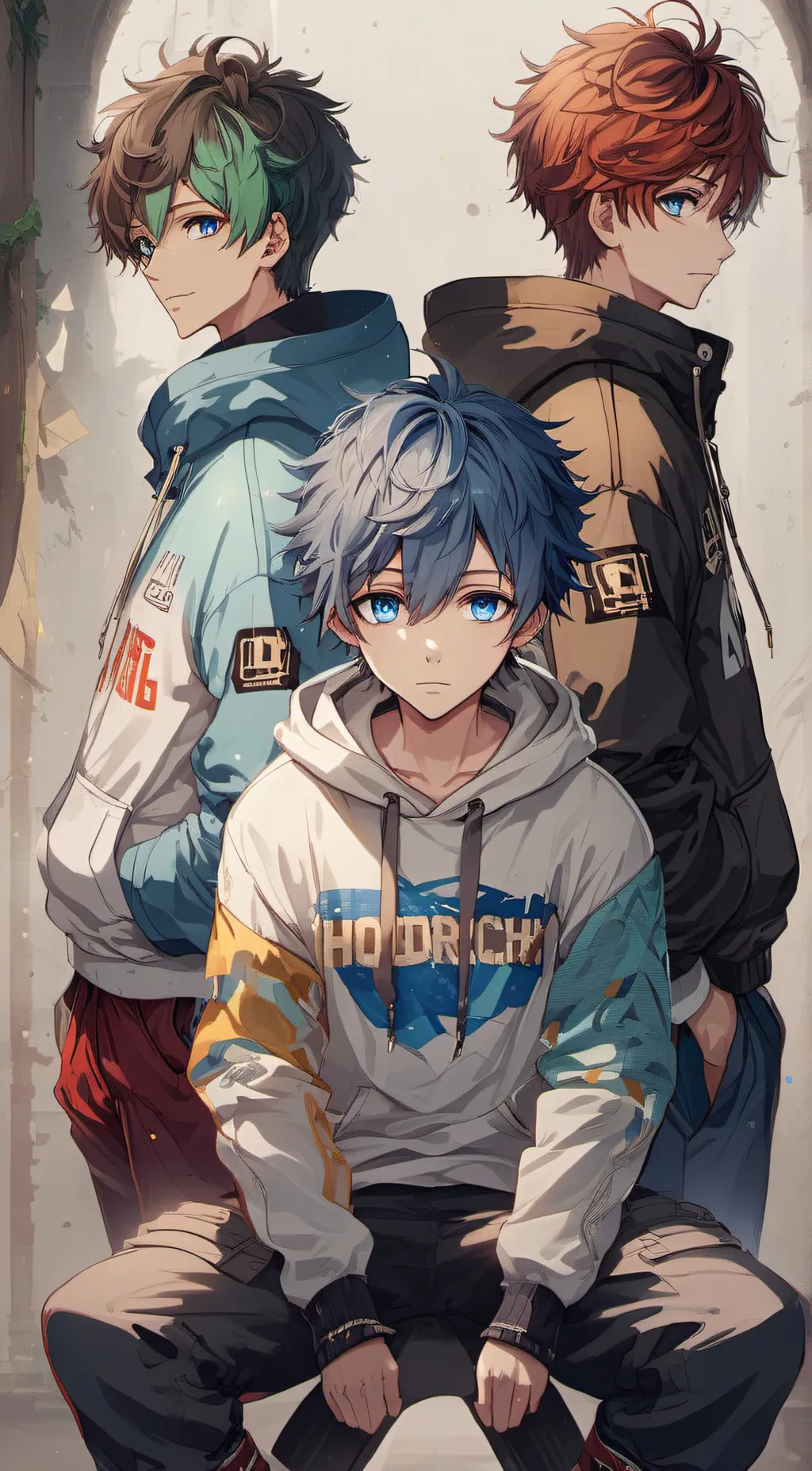 ai character: Lover boys background