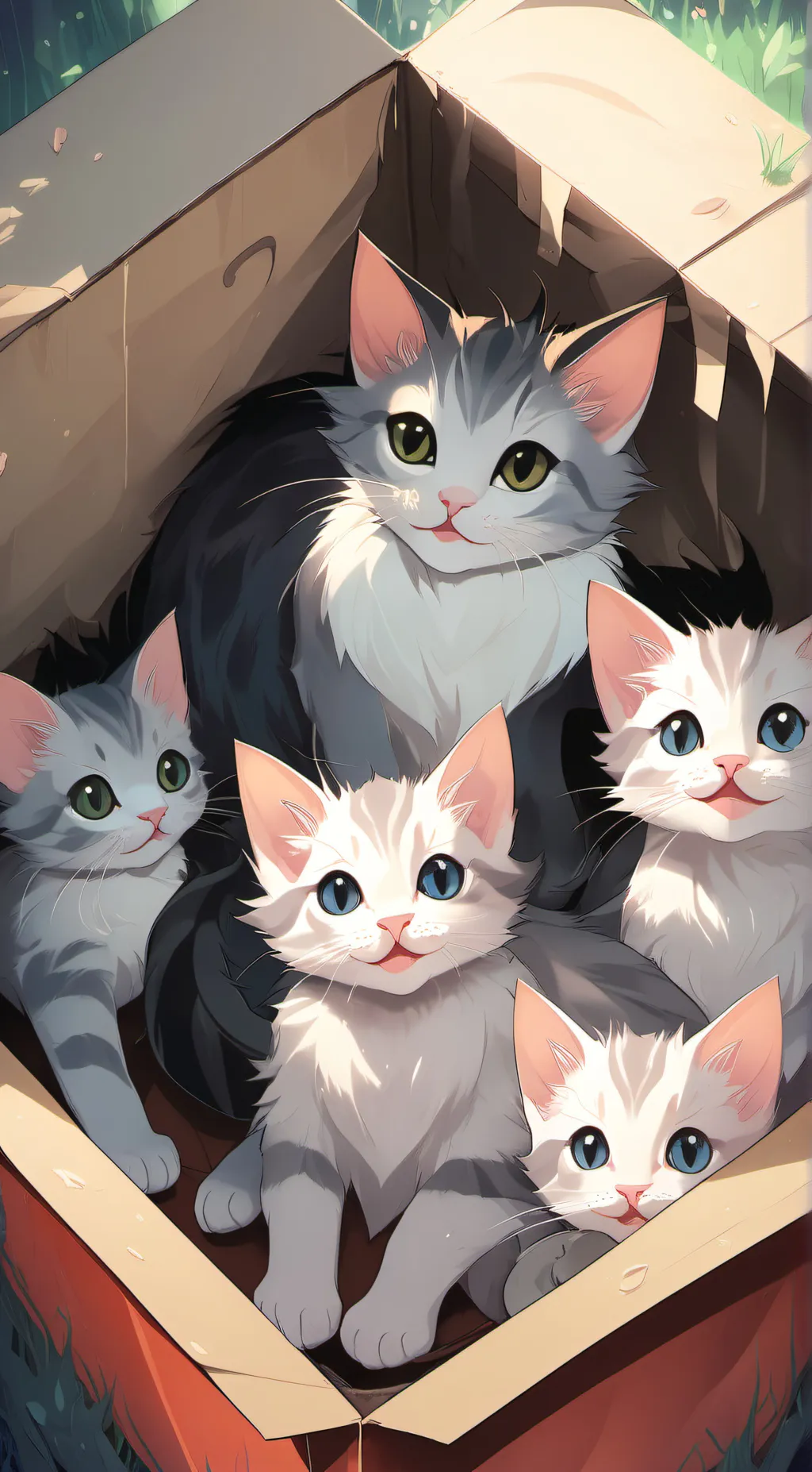 ai character: kitty's  background