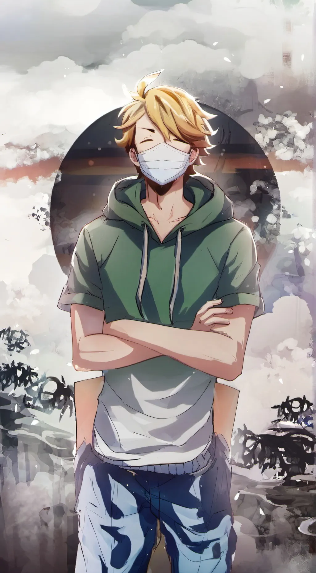 ai character: dream background