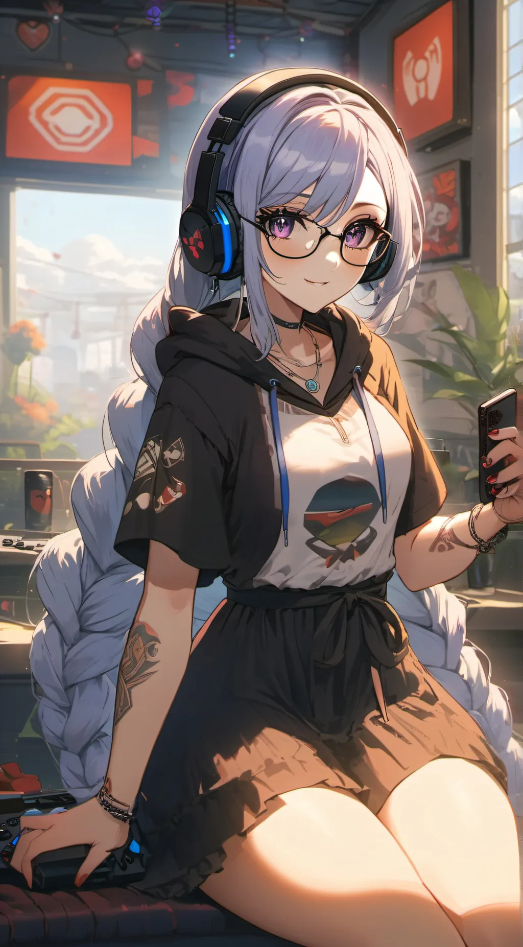 ai character: Alicia background