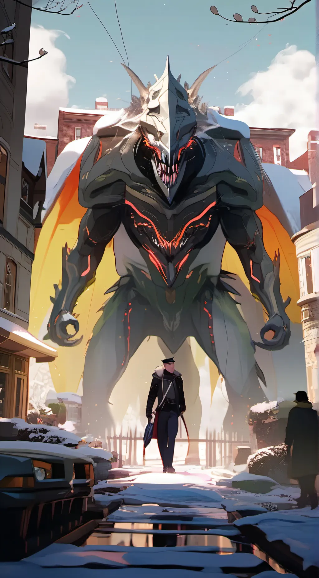 ai character: Monster background