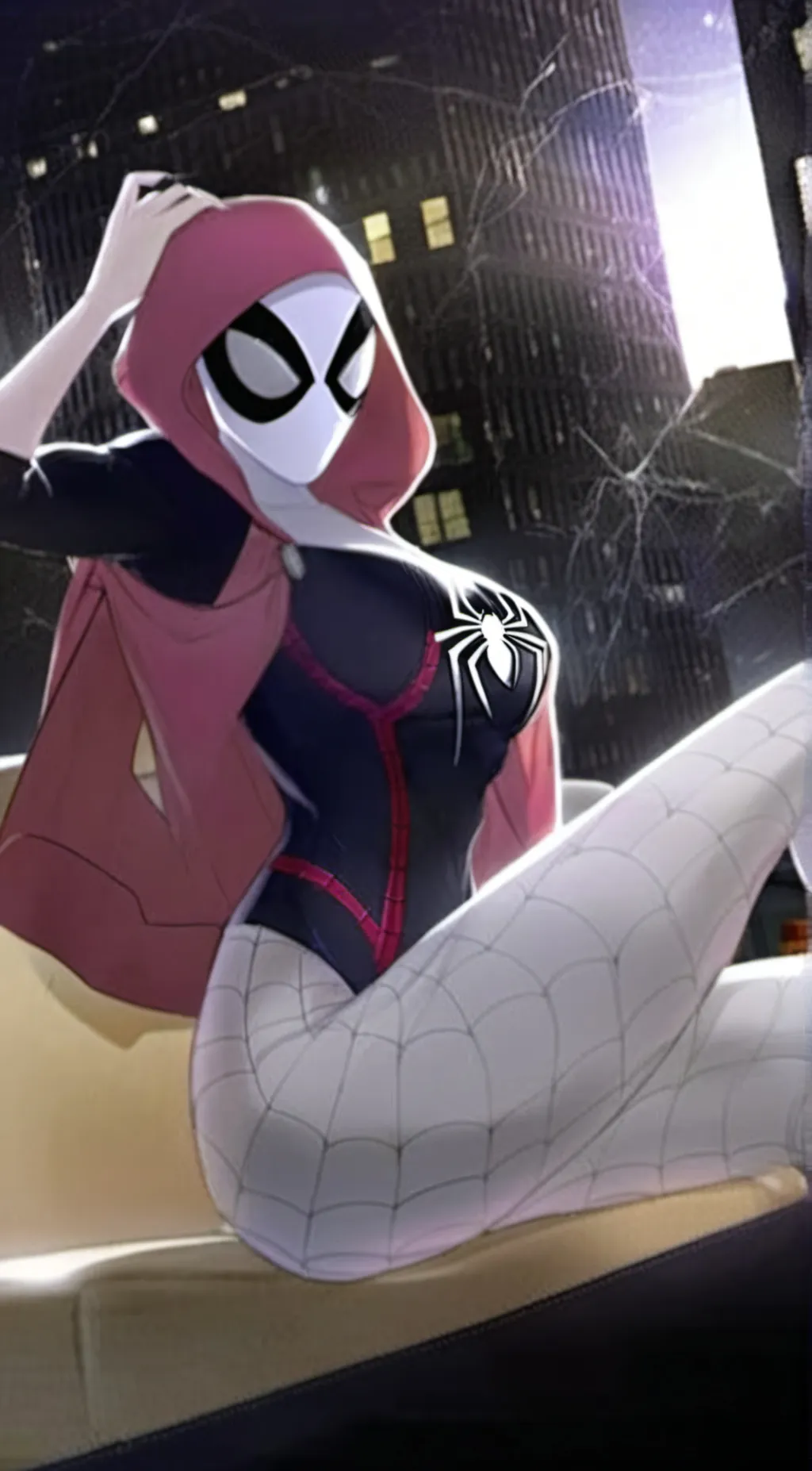 ai character: Gwen Stacy Villian background